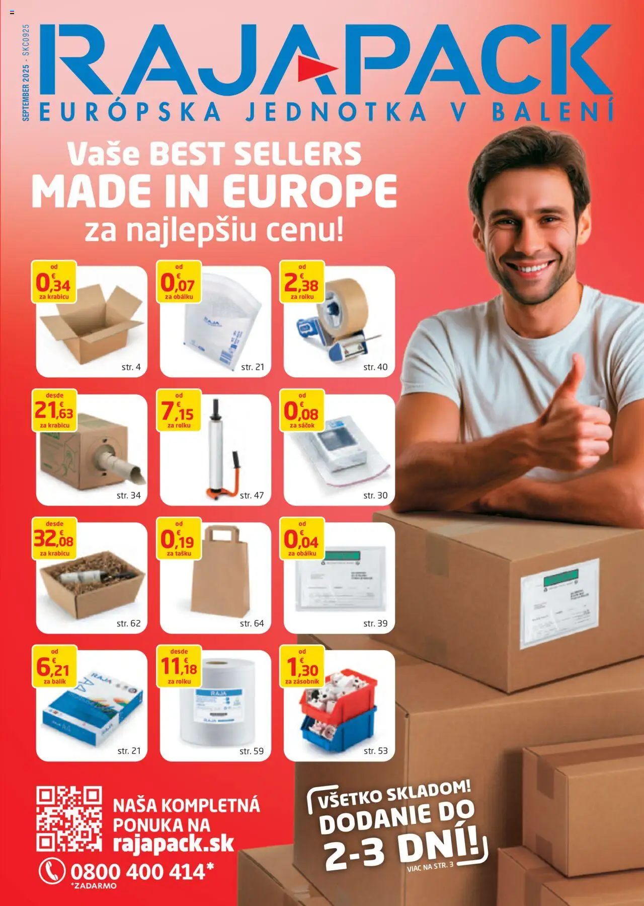 Nové Raja akcie – leták je platný od 01.09.2025 | Strana: 1