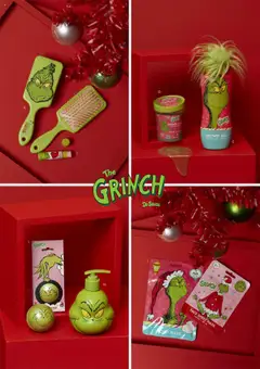 Forhåndsvisning av Spar Kjøp - Grinchen gyldig fra 20.10.2025 | Side: 9 | Produkter: Sheet Mask, Shower Gel, Суміш дитяча