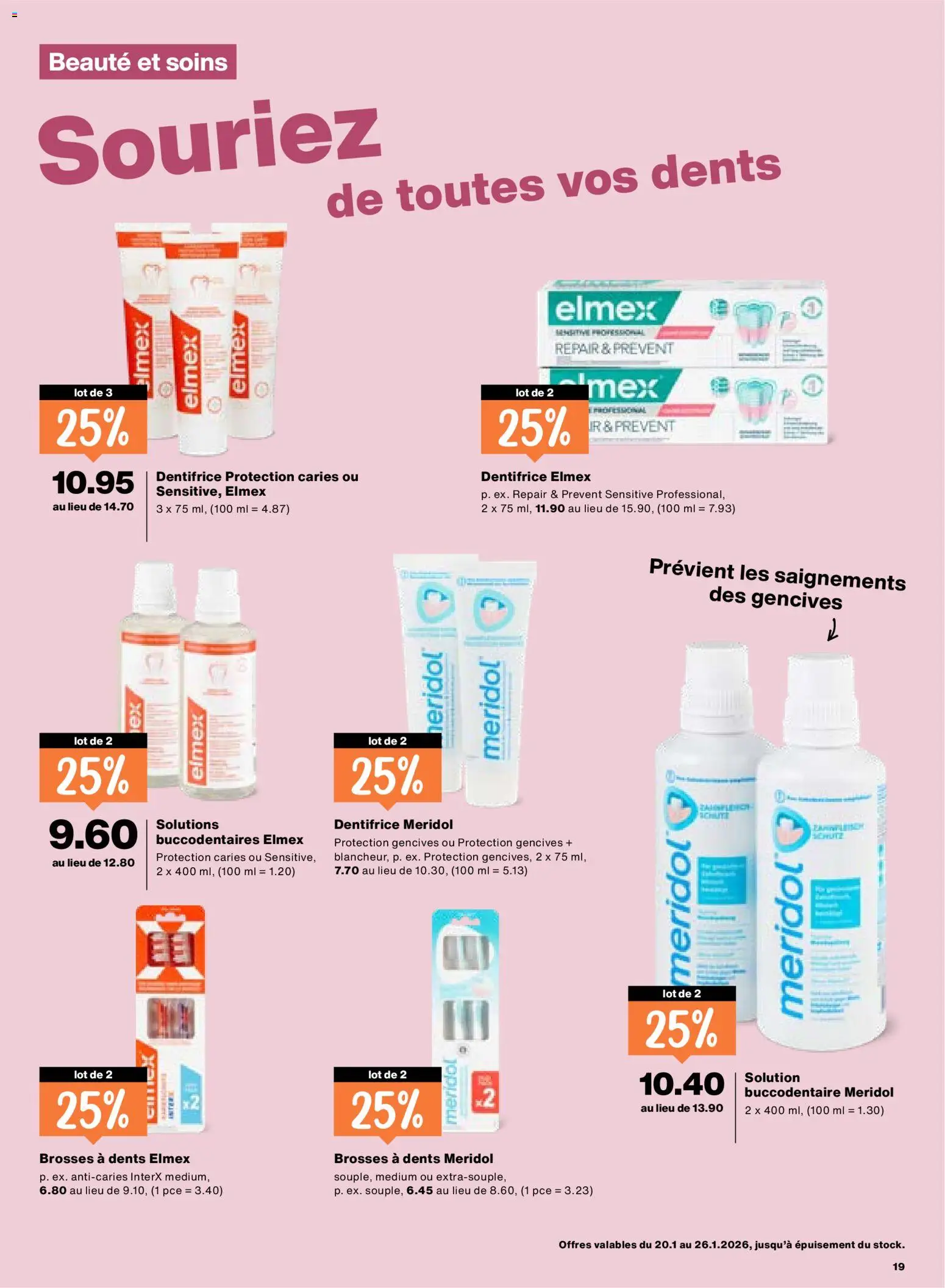 Migros Aktionen FR – gültig ab 20.01.2026 | Seite: 19