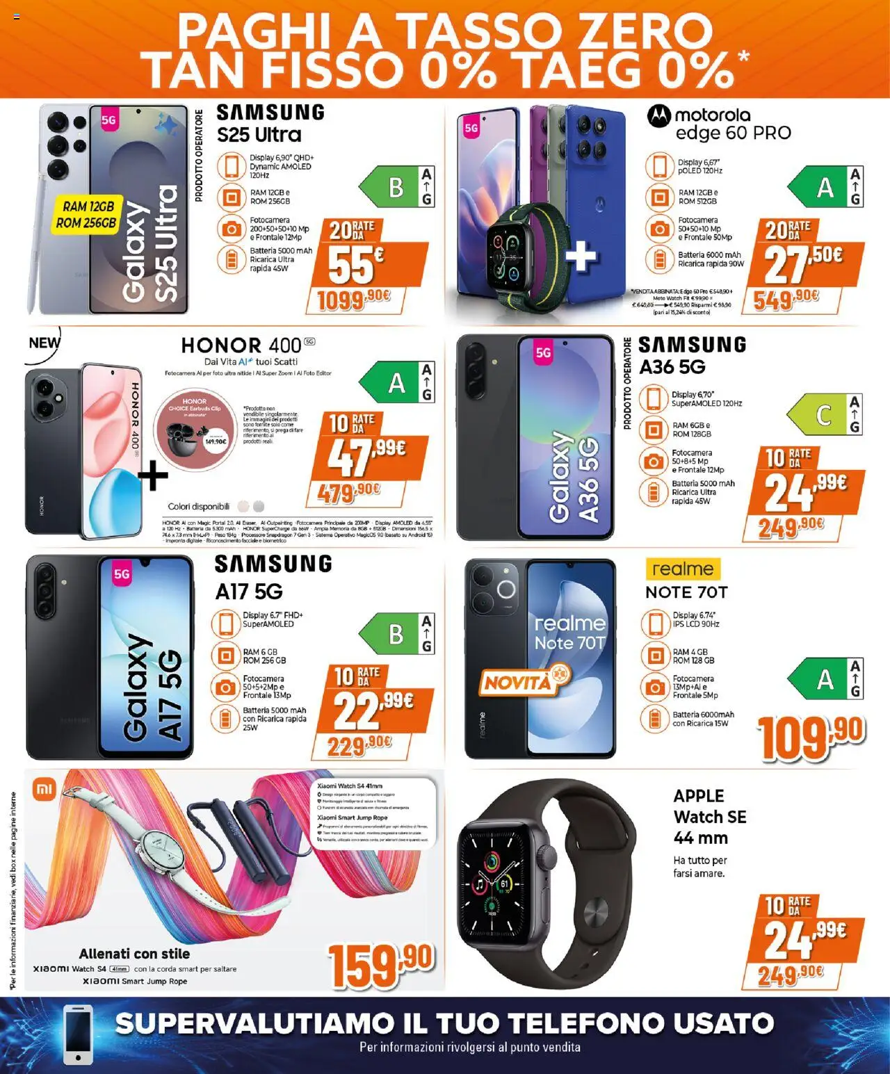 Volantino Expert del 25.09.2025 | Pagina: 2 | Prodotti: Xiaomi, Fotocamera, Batteria, Samsung