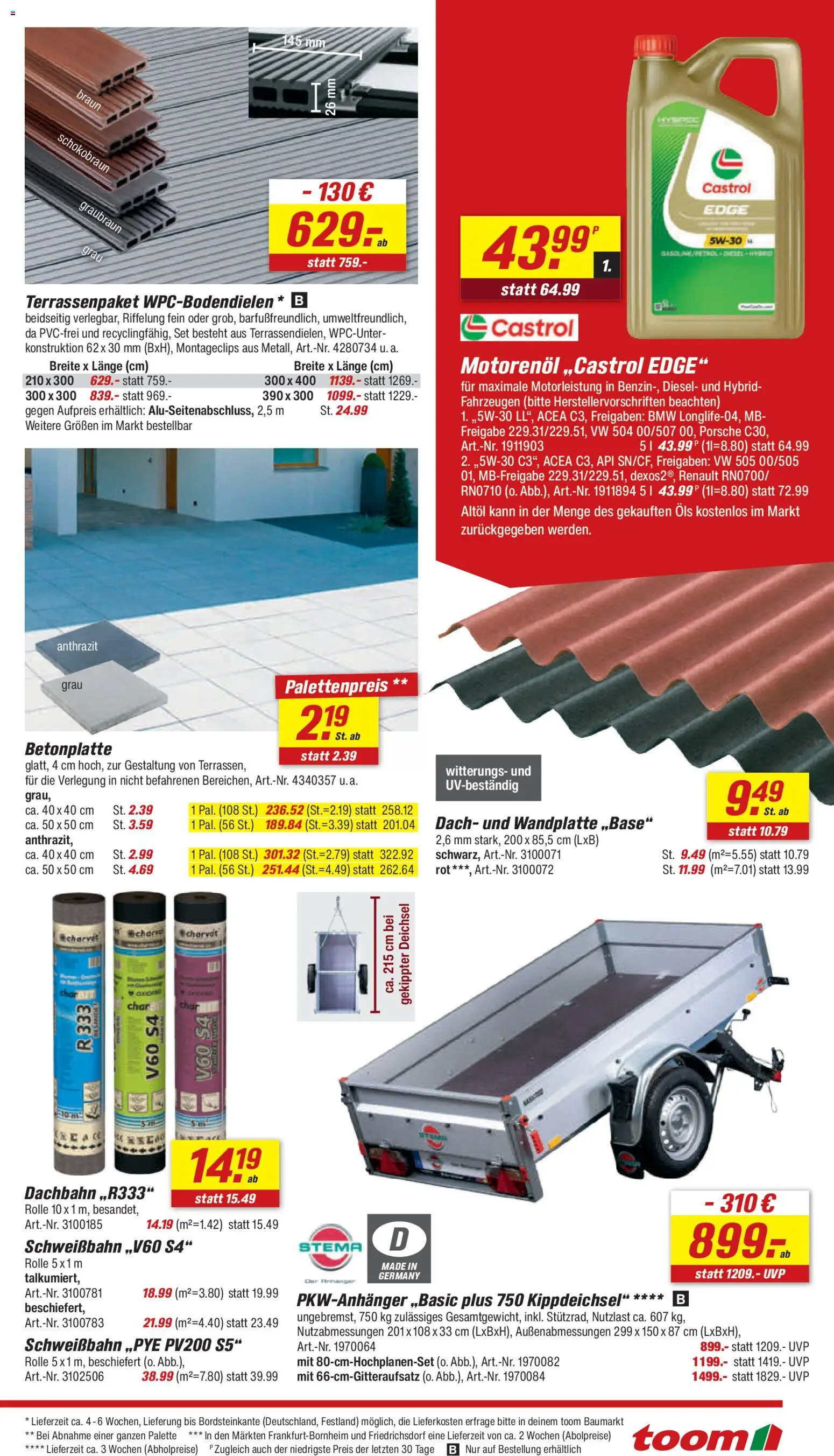 Toom Baumarkt Prospekt 	 – gültig ab 21.02.2026 | Seite: 9