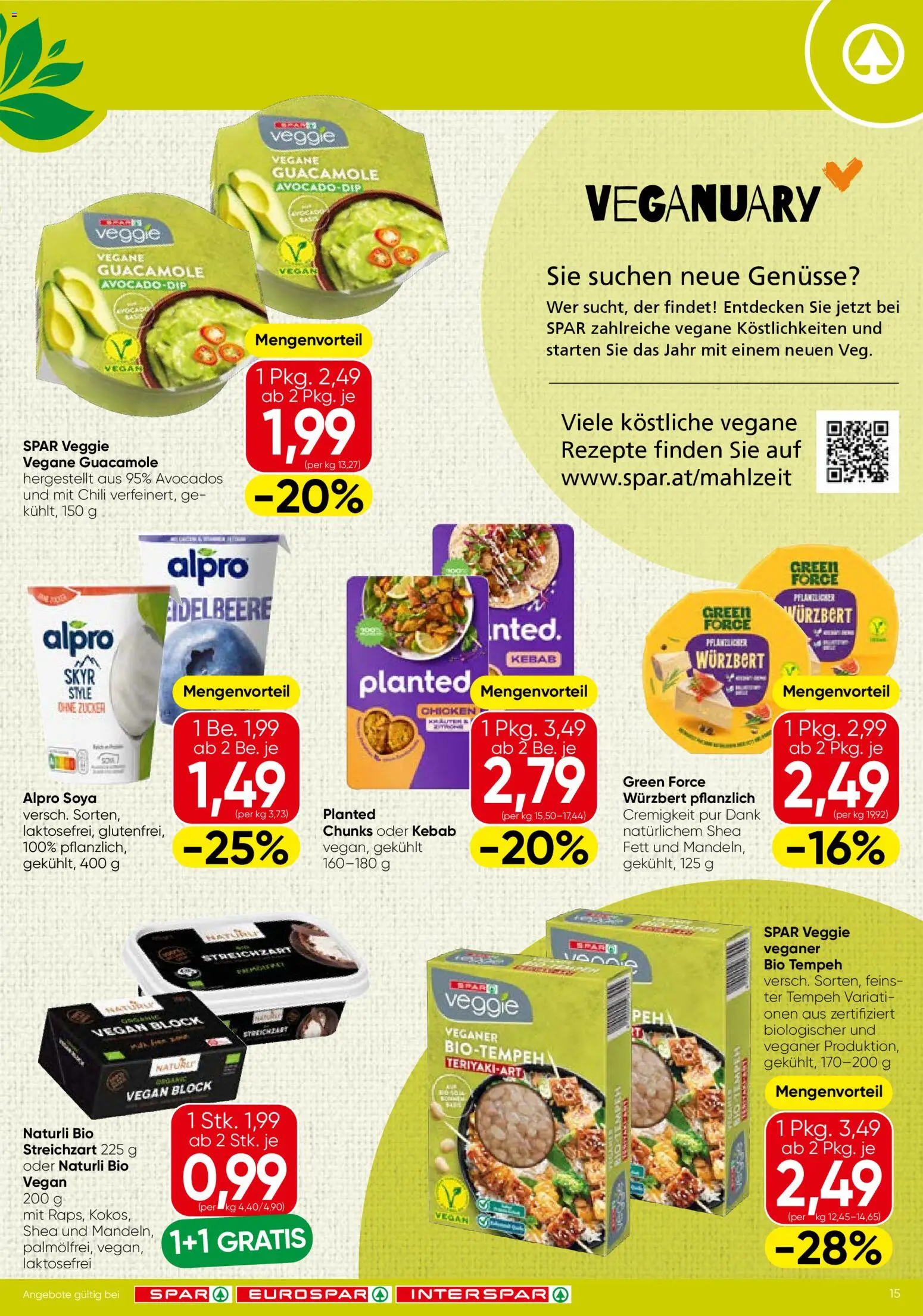Spar Flugblatt - Salzburg gültig ab 08.01.2026 | Seite: 15 | Produkte: Avocado, Zucker, Chili