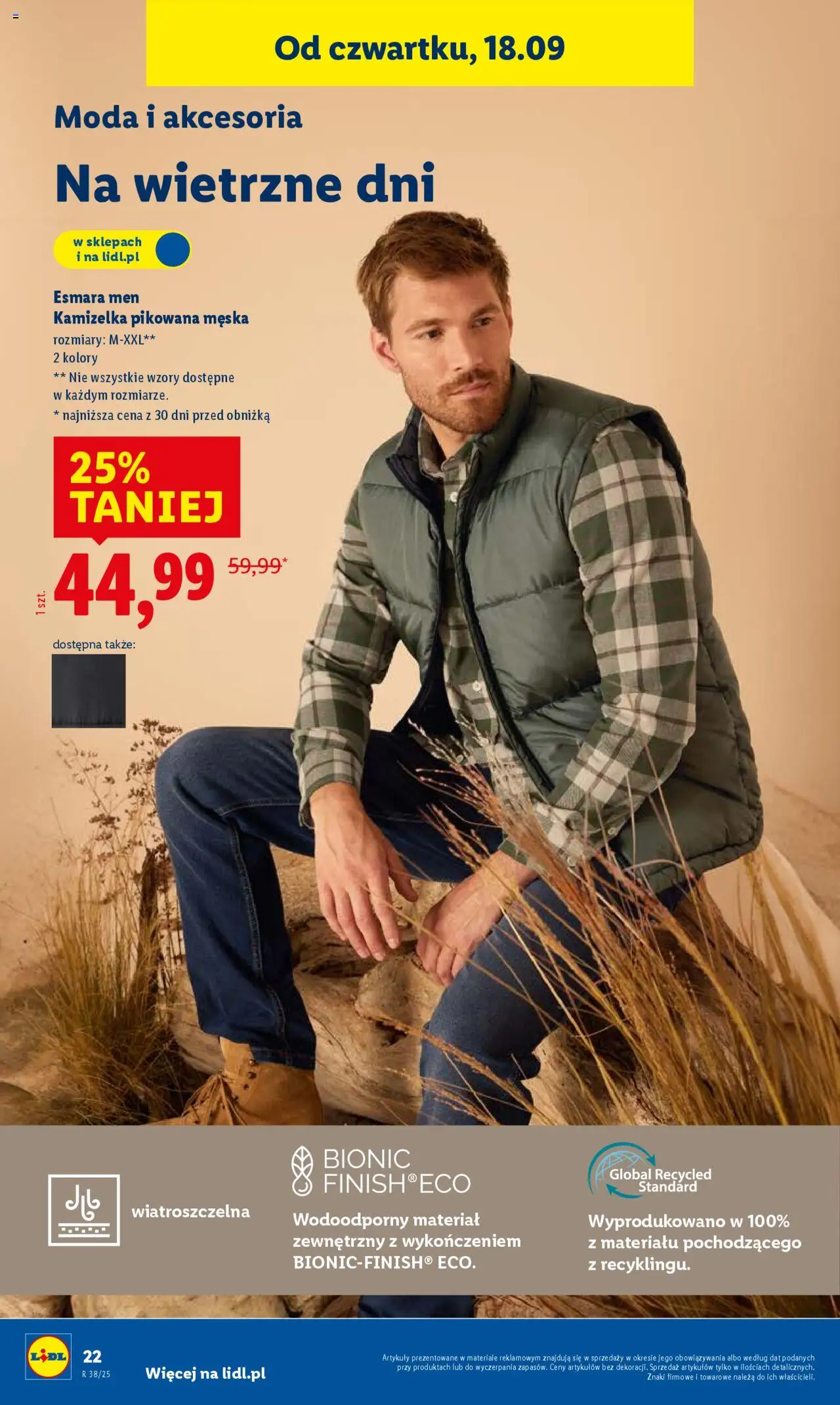 Lidl Katalog od 15.09.2025 | Strona: 28 | Produkty: Kamizelka