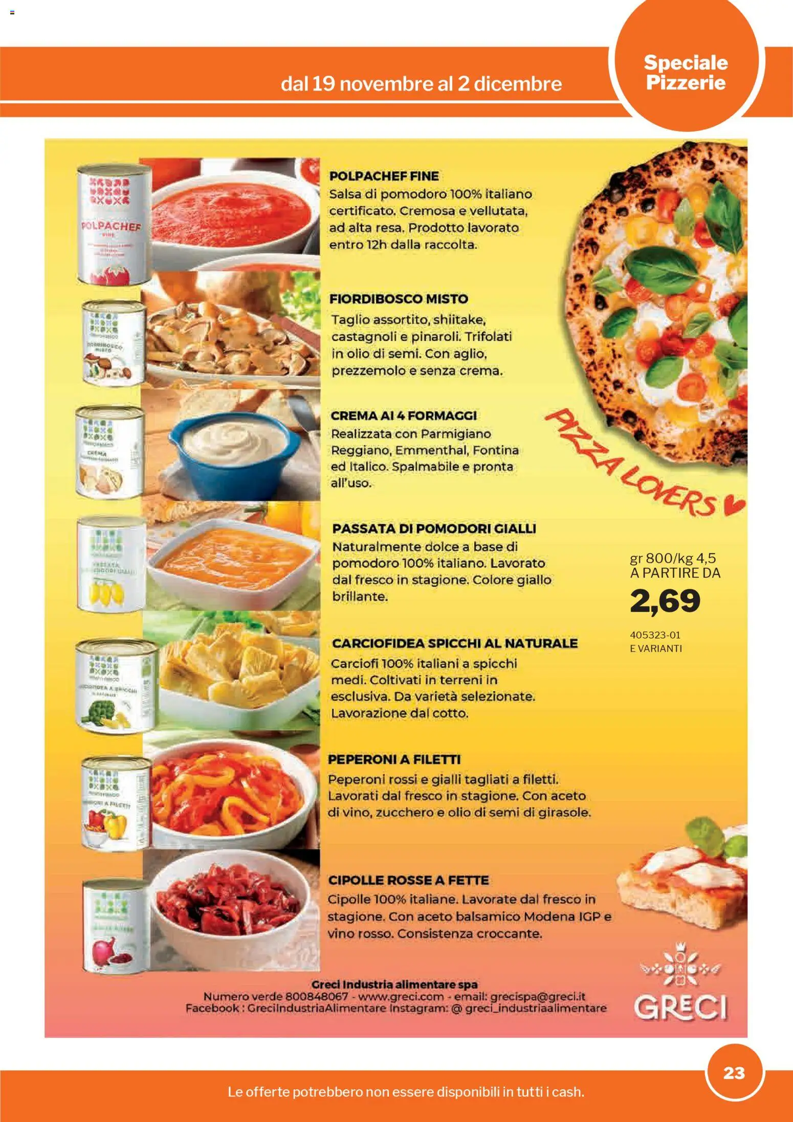 Volantino Sogegross del 19.11.2025 | Pagina: 23 | Prodotti: Zucchero, Prezzemolo, Aceto, Parmigiano