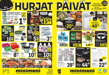 Minimani-mainoslehti voimassa 18.02.2026 alkaen