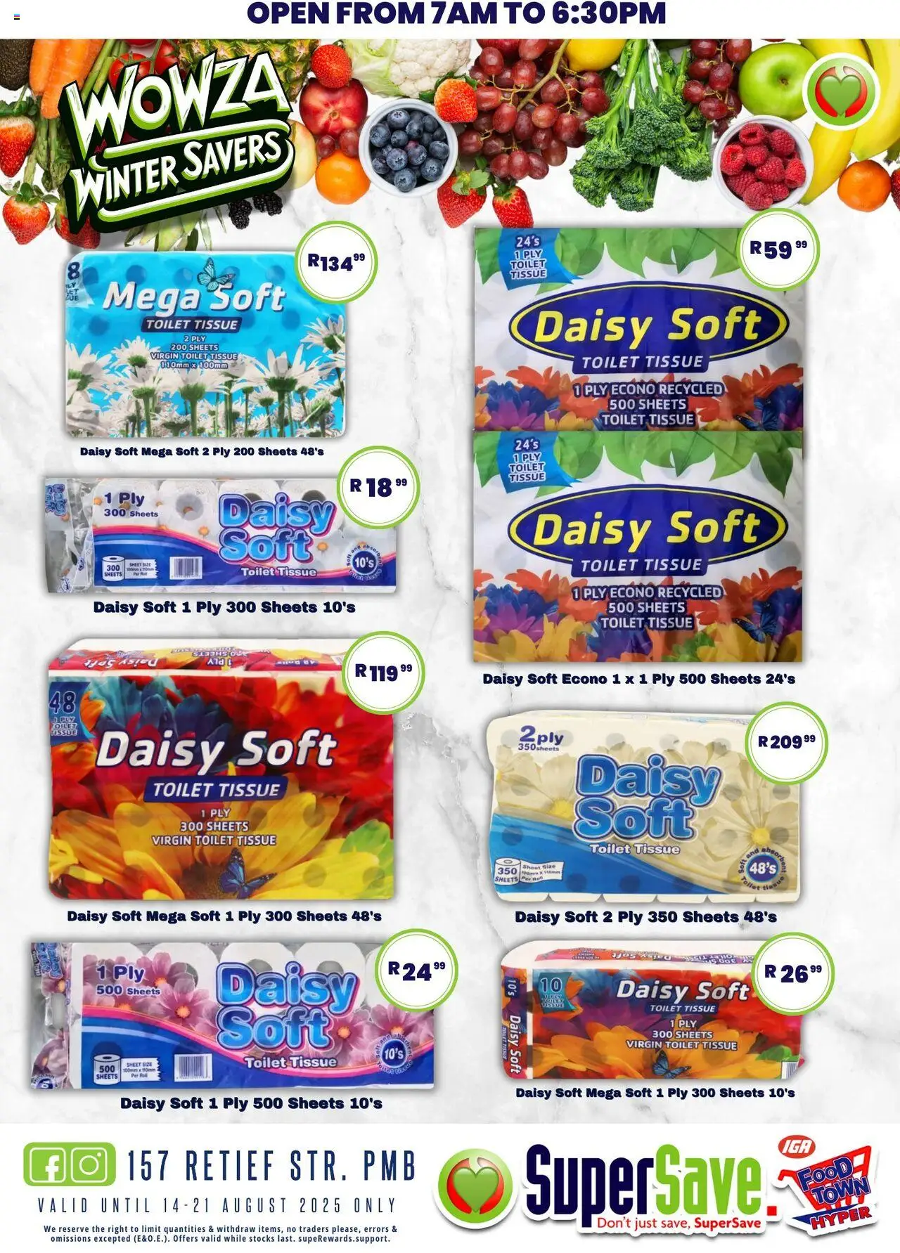 Super Save Specials │ valid from 14.08.2025 | Page: 56 | Products: Toilet