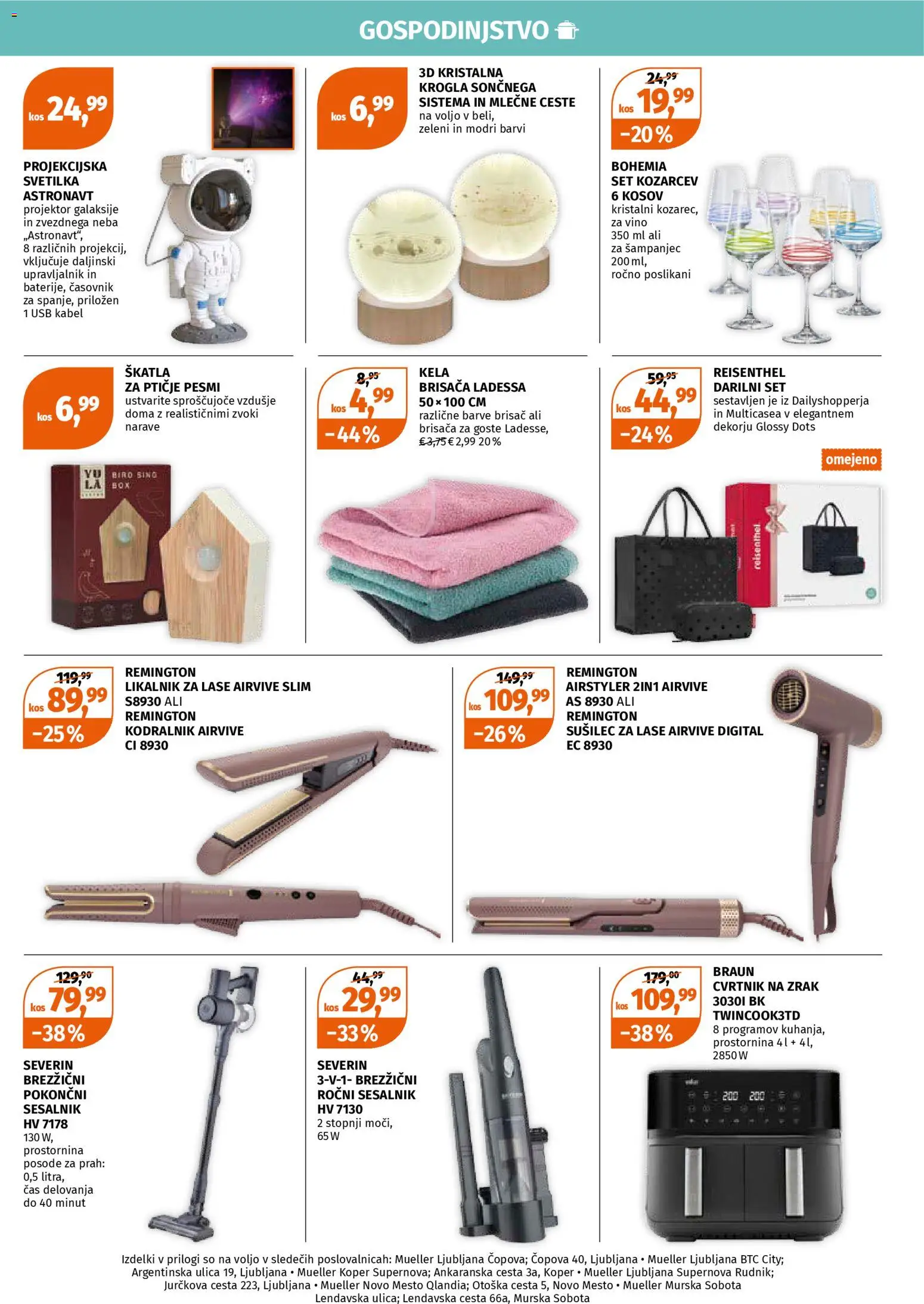 Novi Müller katalog ponudbe – veljaven od 01.12.2025 | Stran: 3 | Izdelki: Usb, Skatla, Kos, Sesalnik