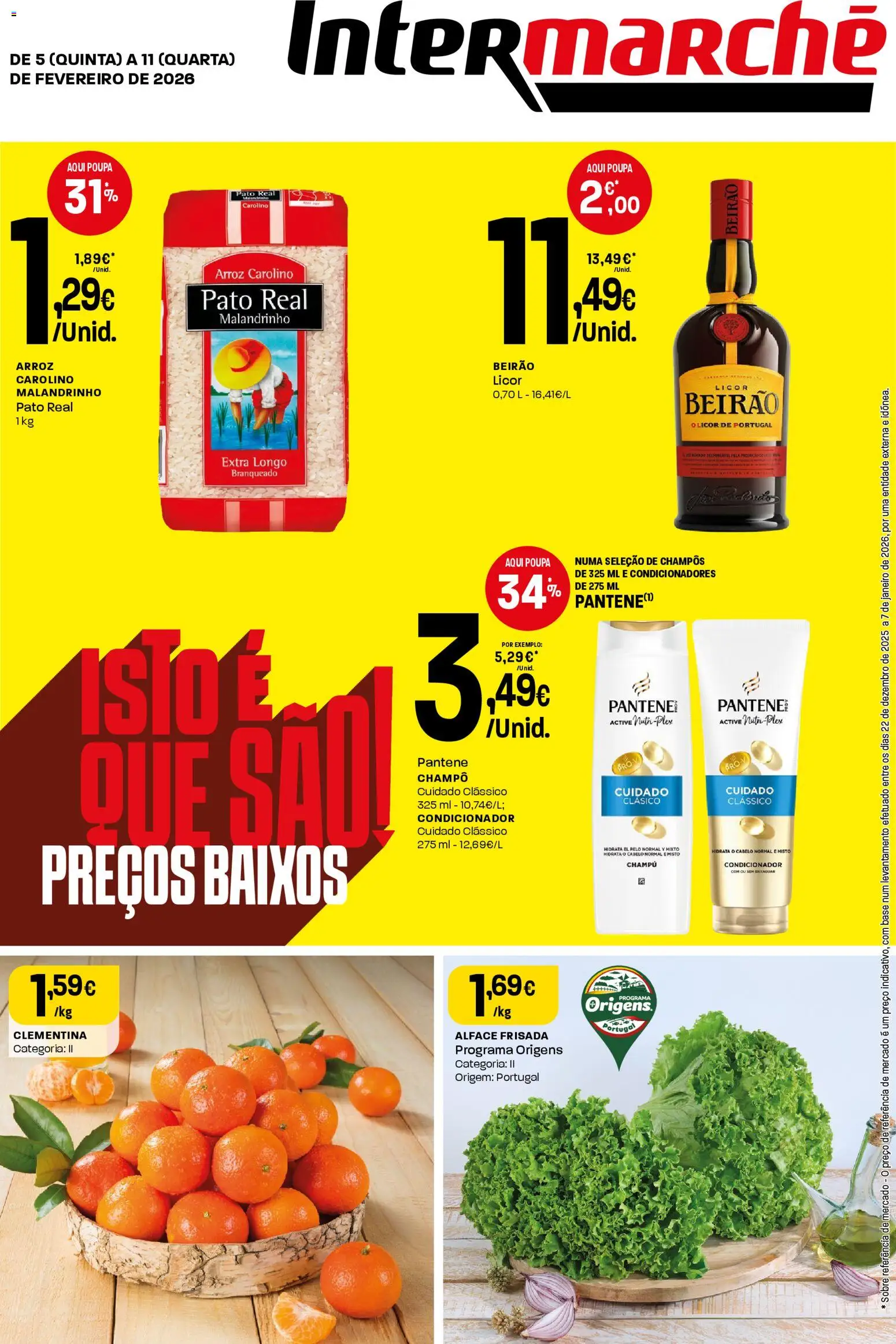 Intermarché Folheto Mini │ válido de 05.02.2026 | Página: 1