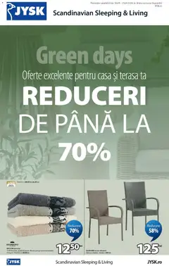 Ofertele JYSK valabile de la 16.04.2026