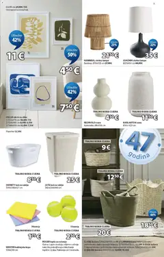 JYSK Katalog - Pregled kataloga iz trgovine JYSK, vrijedi od 15.04.2026 | Stranica: 5 | Proizvodi: Košara, Vaza, Krpa, Okvir za slike