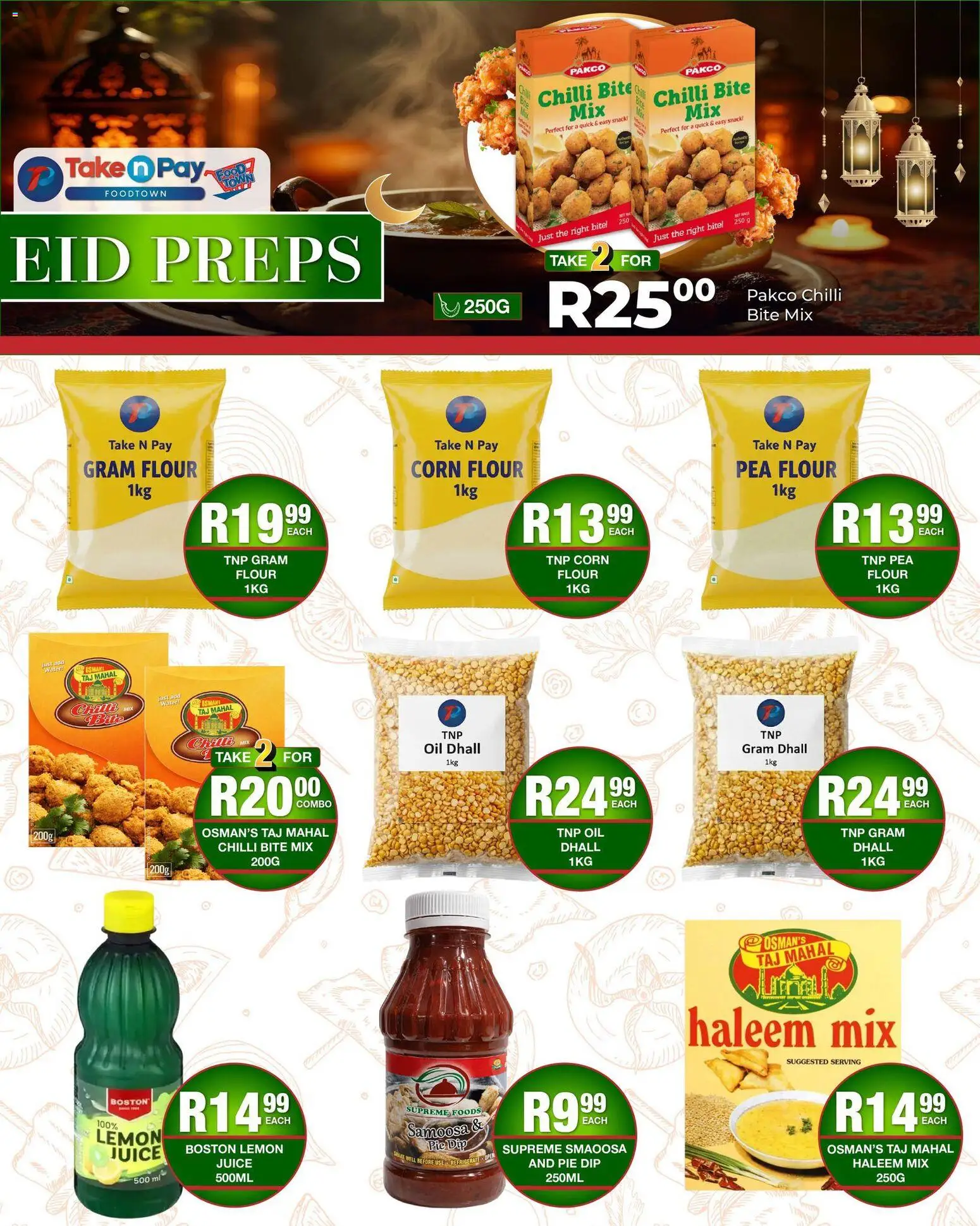 New Take n Pay catalogue – valid from 09.03.2026 | Page: 11 | Products: Juice, Lemon, Chilli, Pea