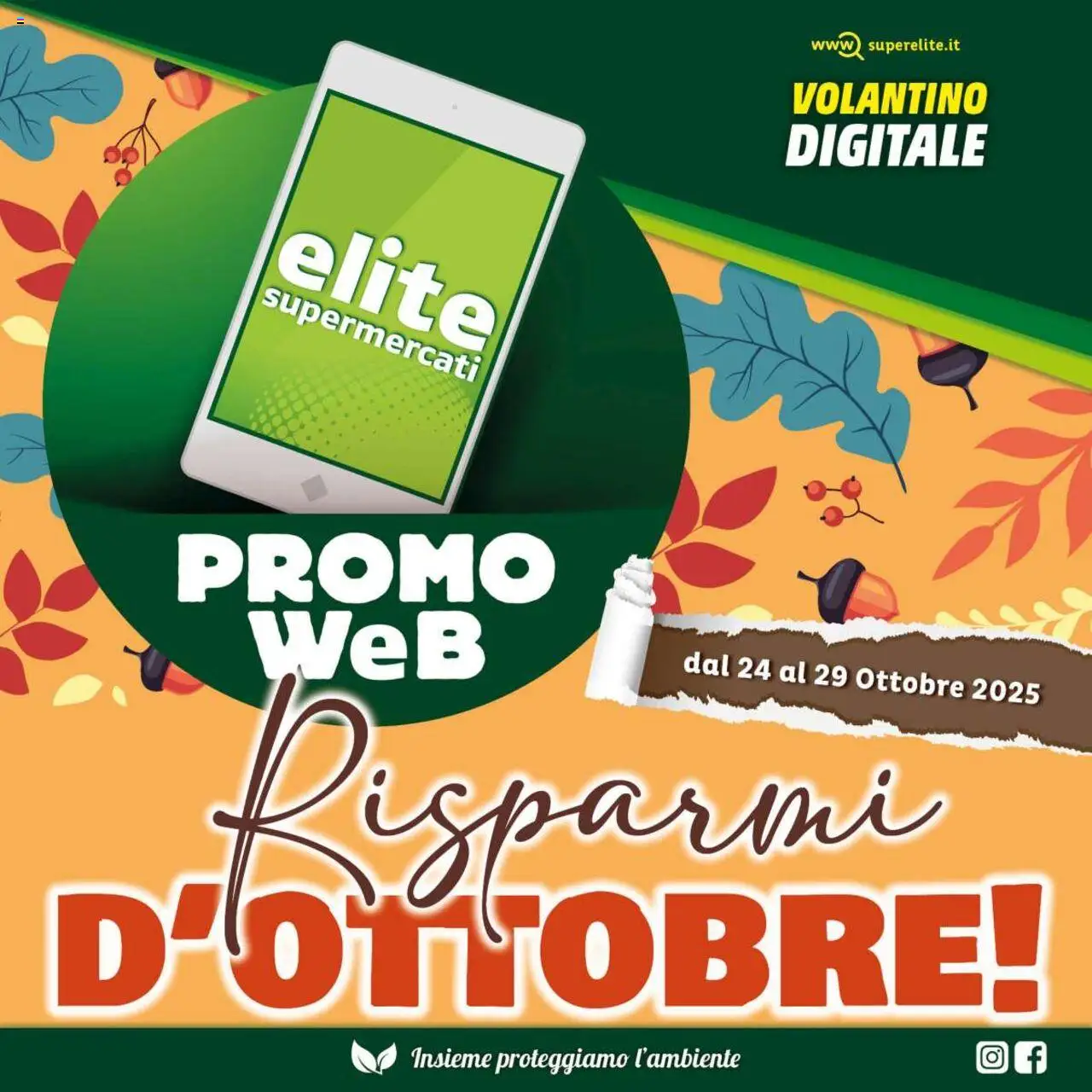 Volantino Elite Supermercati del 24.10.2025 | Pagina: 1