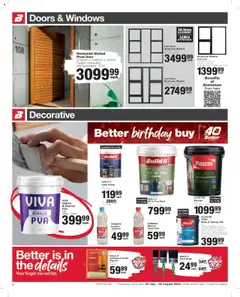 Build It - Gauteng - Weekly Specials │ valid from 23.07.2025 | Page: 2 | Products: Tray, Brush, Peach, Scrub