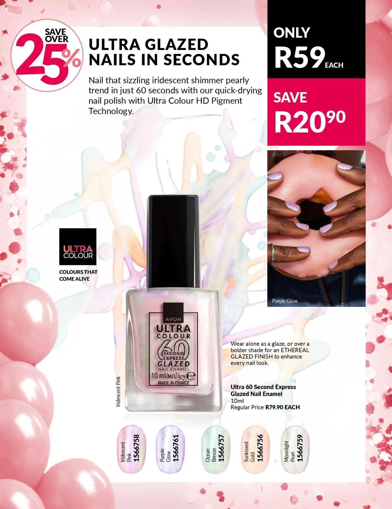 New Avon catalogue – valid from 24.01.2026 | Page: 16 | Products: Nail polish, Enamel