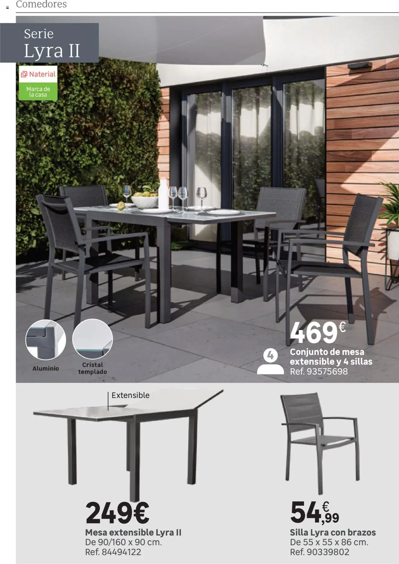 Leroy Merlin catálogo │ válido desde el 25.03.2025 | Página: 30 | Productos: Mesa extensible, Mesa, Silla