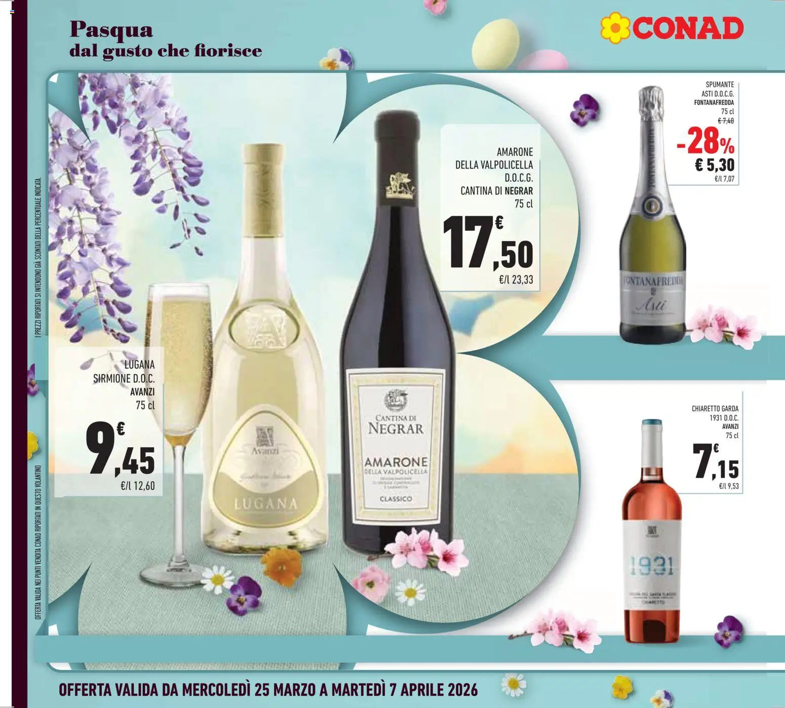 Volantino Conad del 25.03.2026 | Pagina: 8 | Prodotti: Spumante