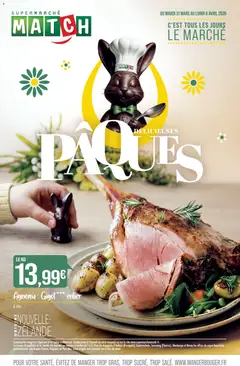 Match Supermarché - Prévisualisation de Match Supermarché - Délicieuses pâques | Meaux valide à partir de 31.03.2026