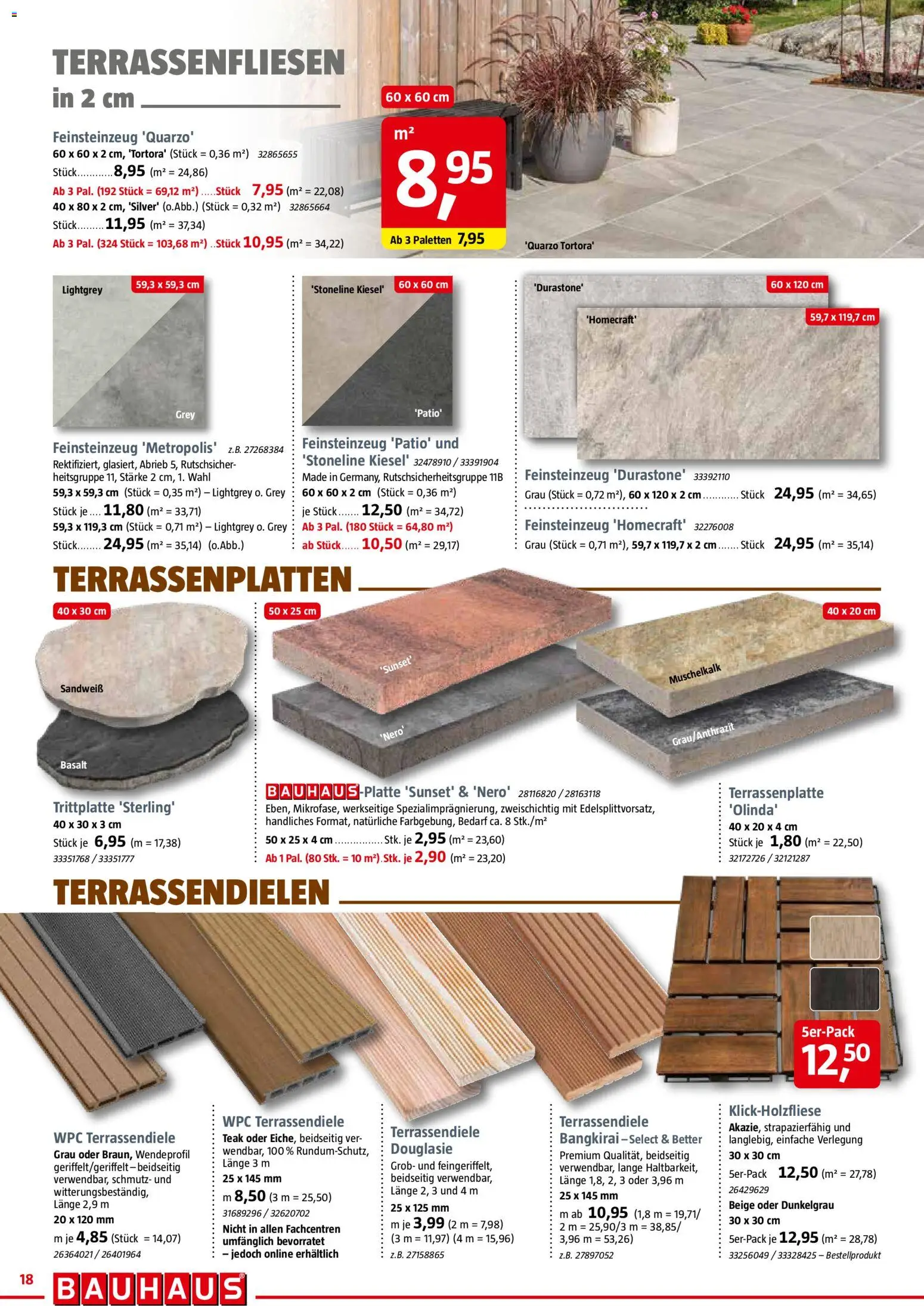 Bauhaus Prospekt 	 – gültig ab 28.02.2026 | Seite: 18