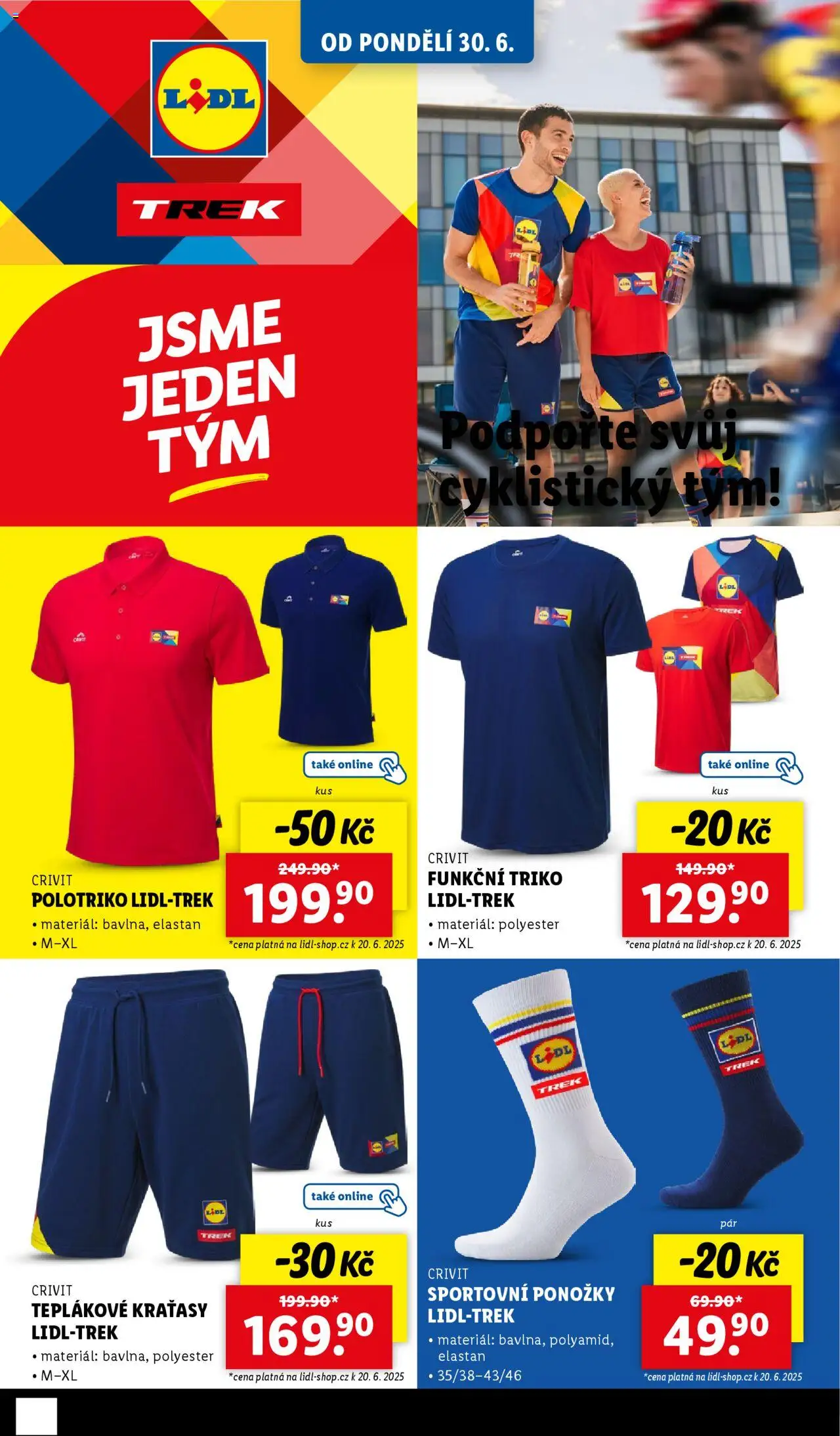 Lidl leták - Spotřební zboží od 30.06.2025 | Strana: 14 | Produkty: Kraťasy, Ponožky, Funkční triko