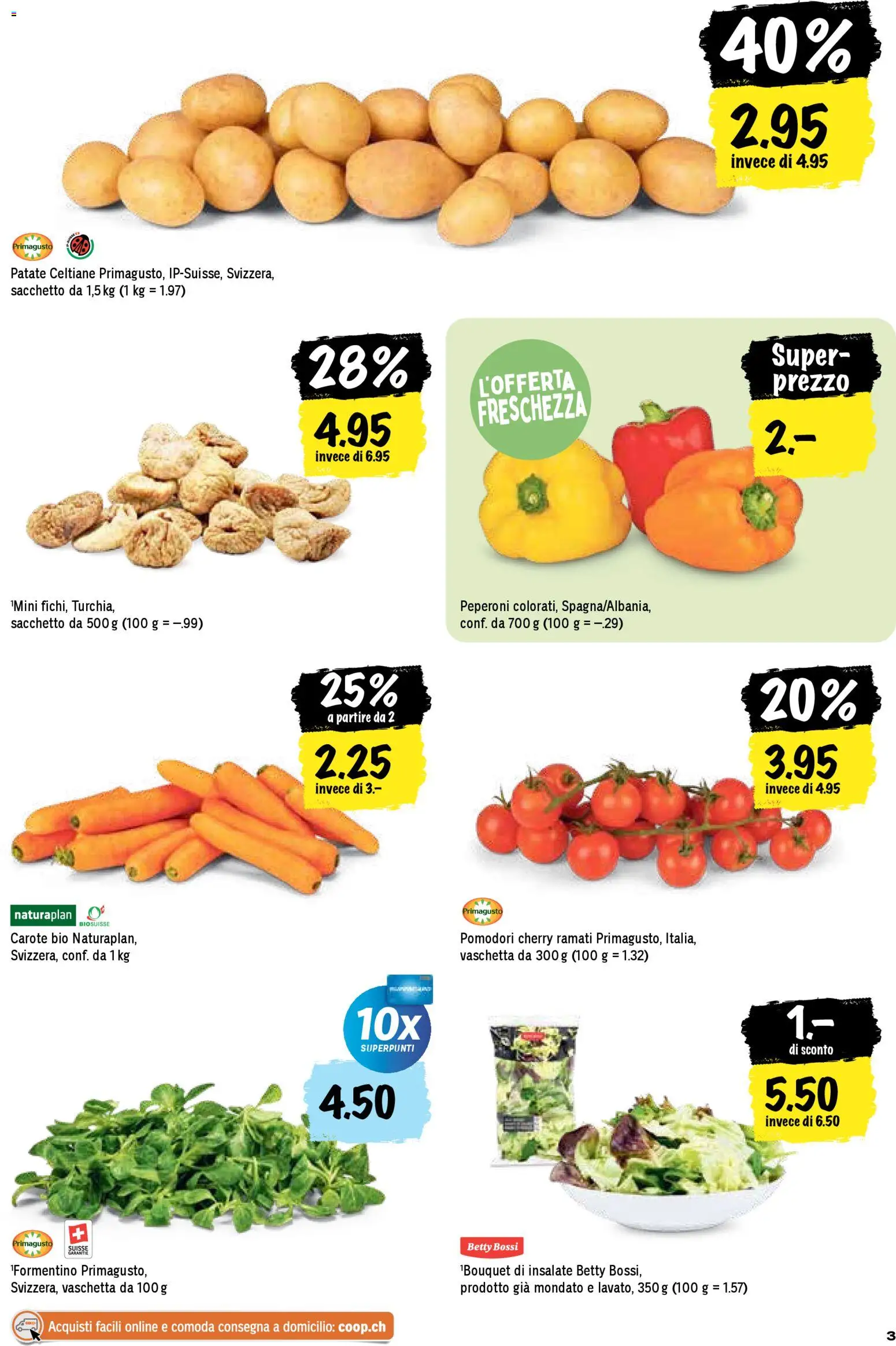 Coop - Una settimana di azioni – gültig ab 22.12.2025 | Seite: 3