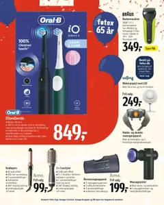Føtex tilbudsavis – gyldig fra 19.09.2025 | Side: 76 | Produkter: Børste, Barbermaskine, Tandbørste, Eltandbørste