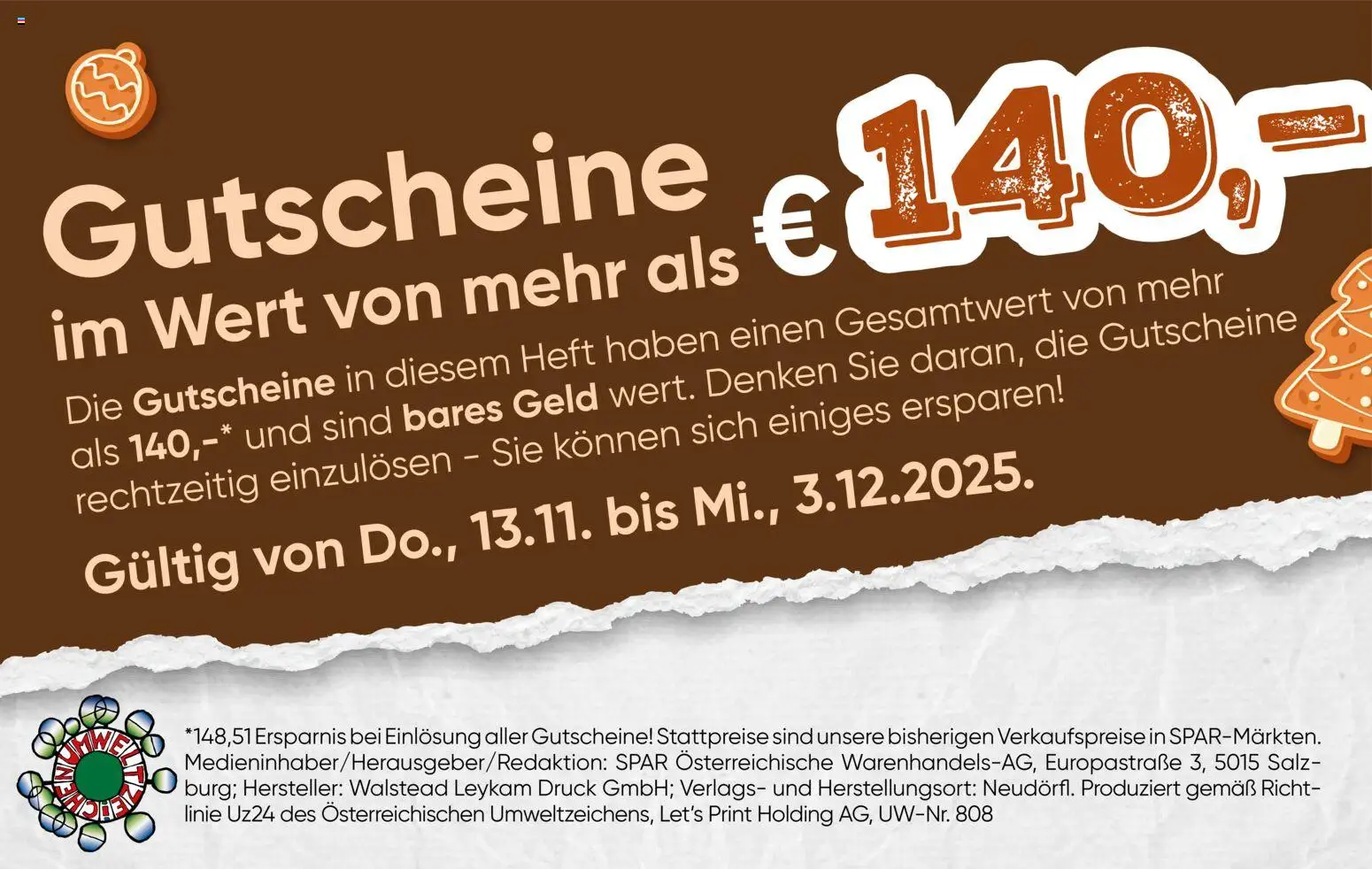 Spar Gutscheinheft - Wien gültig ab 13.11.2025 | Seite: 2 | Produkte: Salz