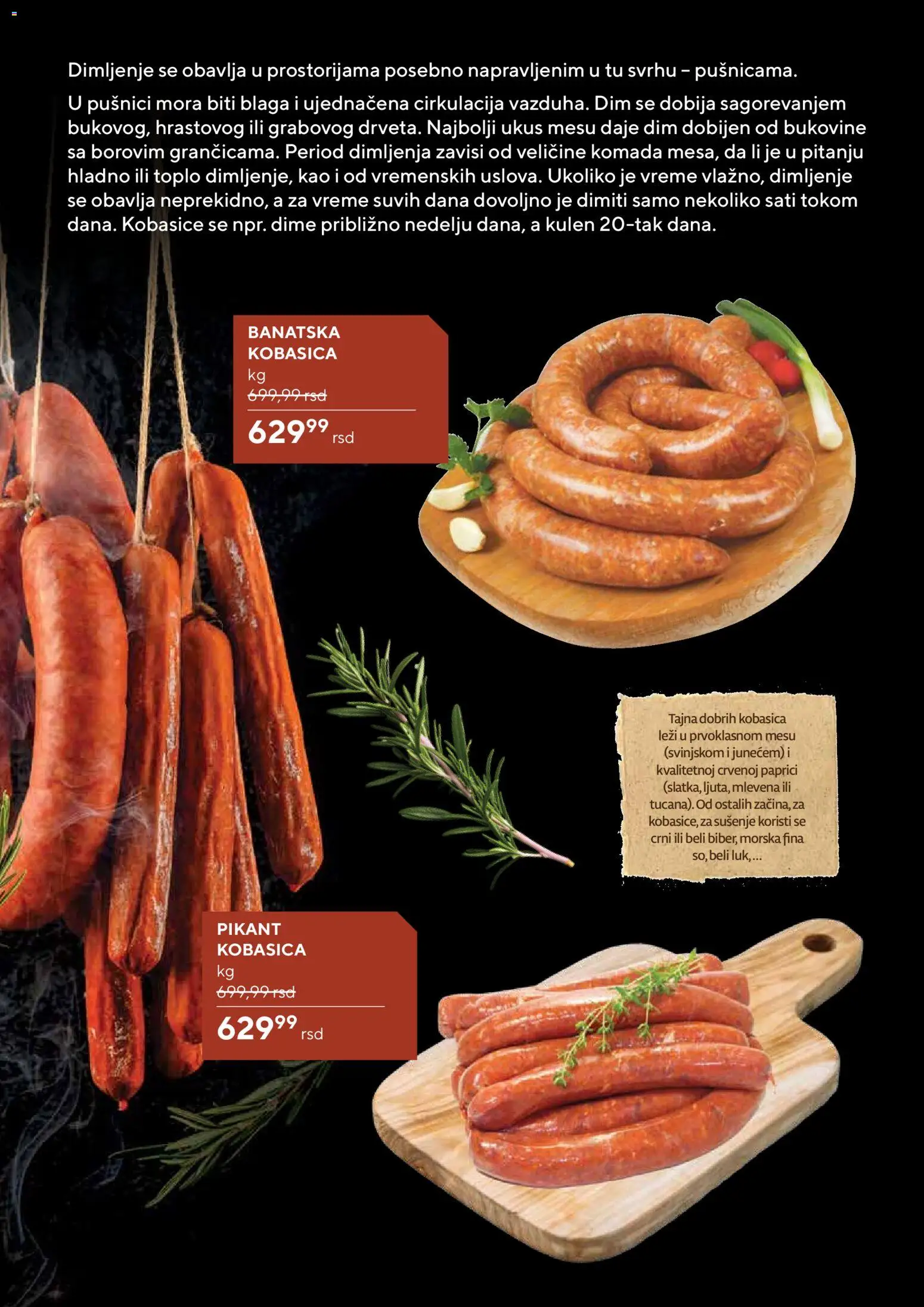 Idea katalog - važi od 27.11.2025 | Strana: 9 | Proizvode: Kulen, Kobasica