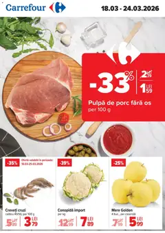 Ofertele Carrefour valabile de la 18.03.2026