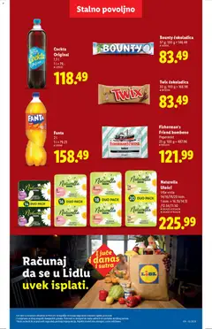 Bounty čokoladica, Bounty čokoladica 57 g - pregled Lidl kataloga - važi od 05.02.2026 | Strana: 33