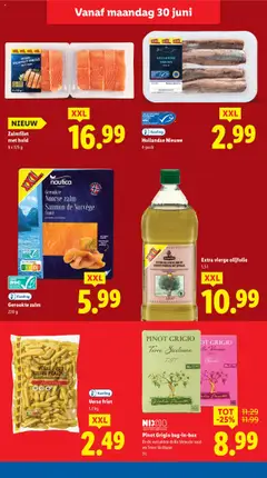  | Pagina: 7 | Producten: Burgonyapehely, Olijfolie, Zalm, Friet