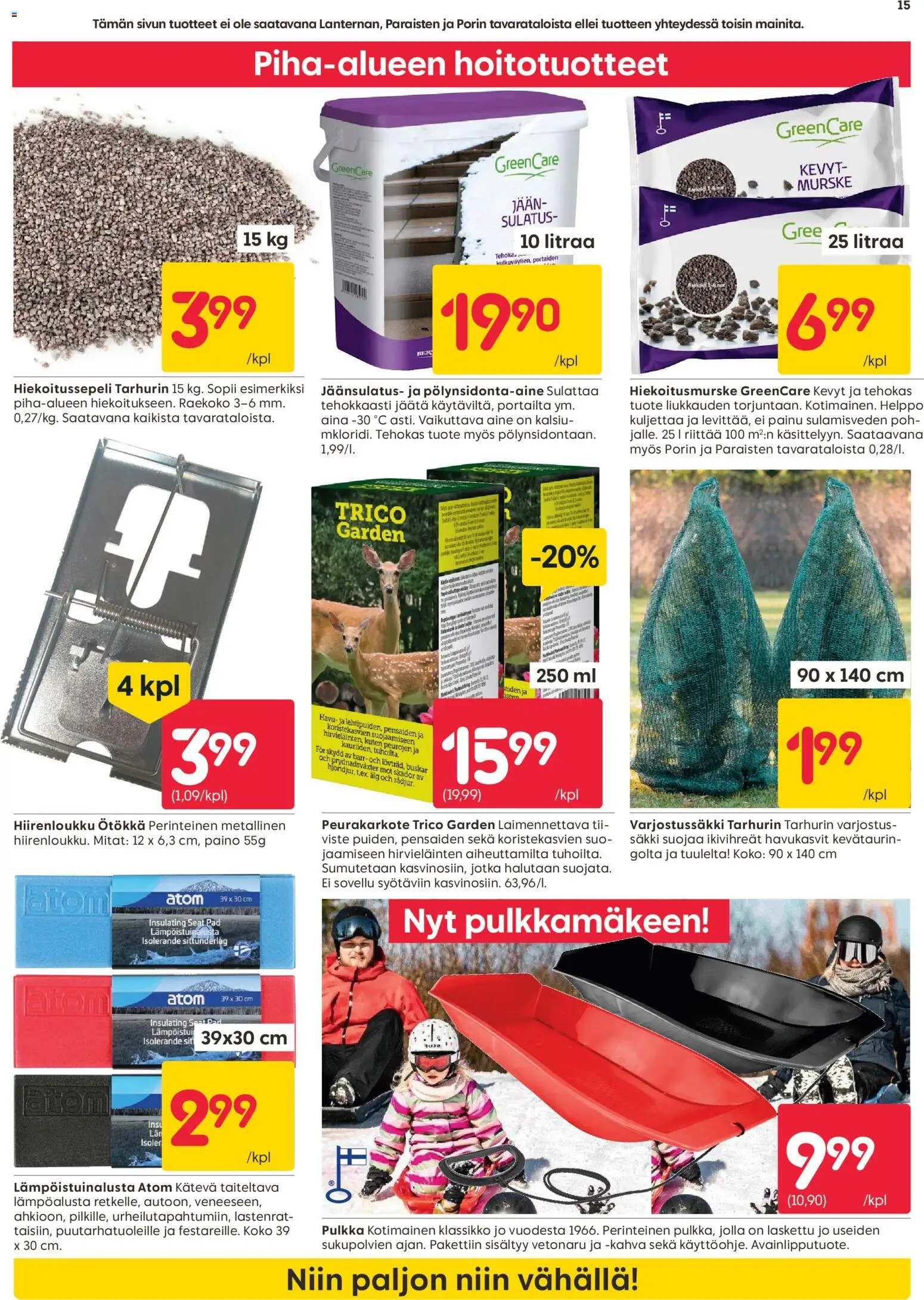 Rusta tarjoukset – voimassa 26.01.2026 alkaen | Sivu: 15