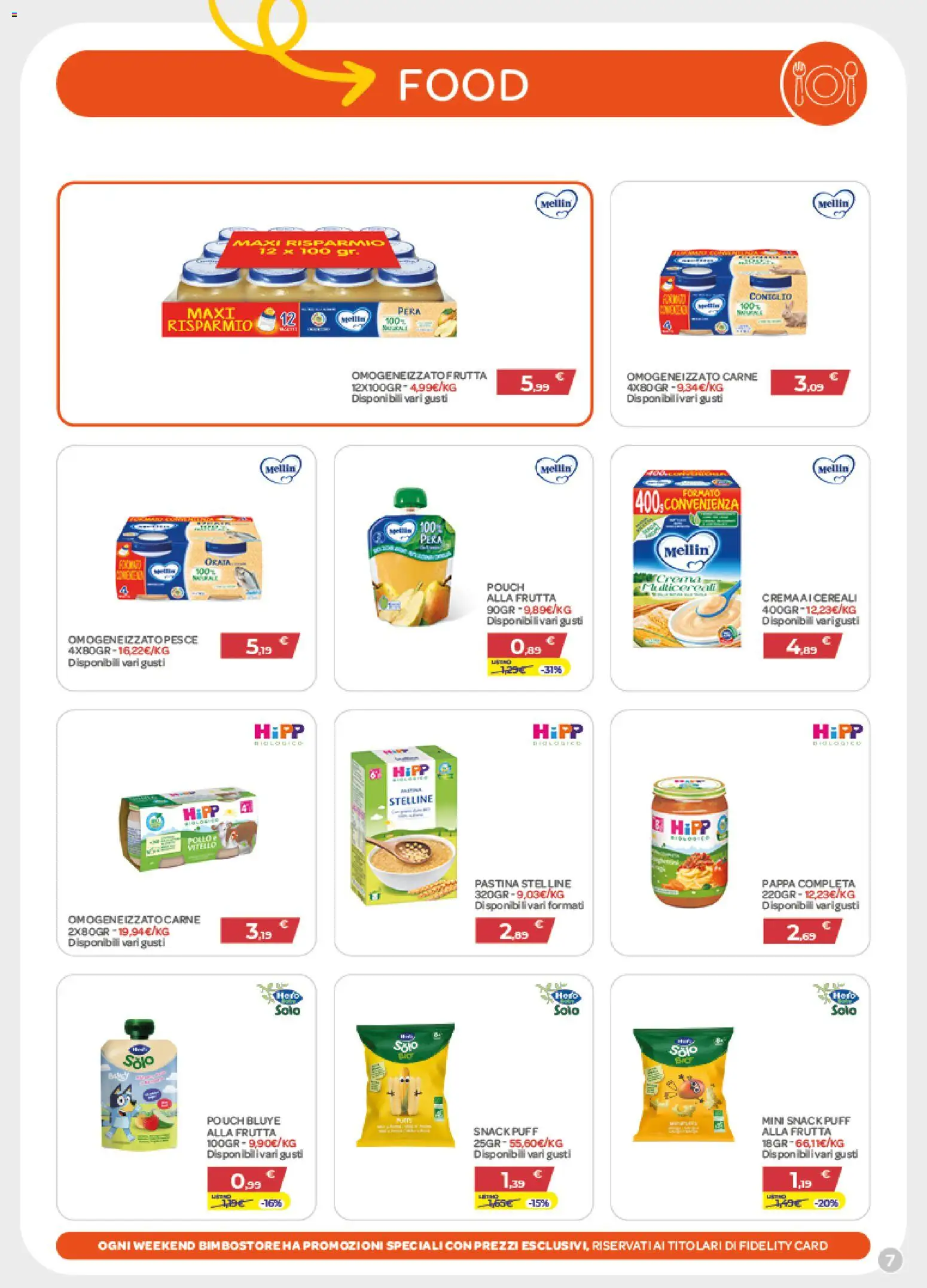 Volantino Bimbo store del 05.02.2026 | Pagina: 7