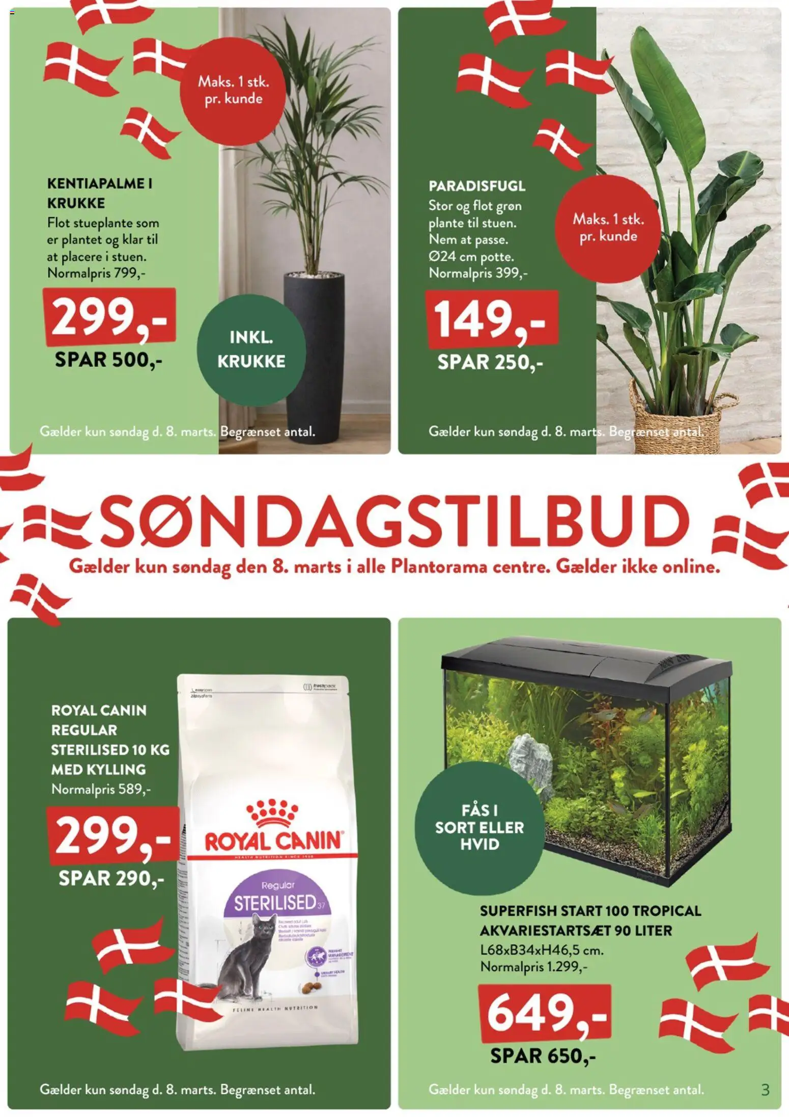 Plantorama tilbudsavis – gyldig fra 06.03.2026 | Side: 3 | Produkter: Krukke, Søm
