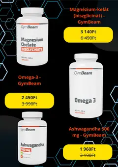 GymBeam Black Friday - amely érvényes a következő dátumtól: 17.11.2025 | Oldal: 3
