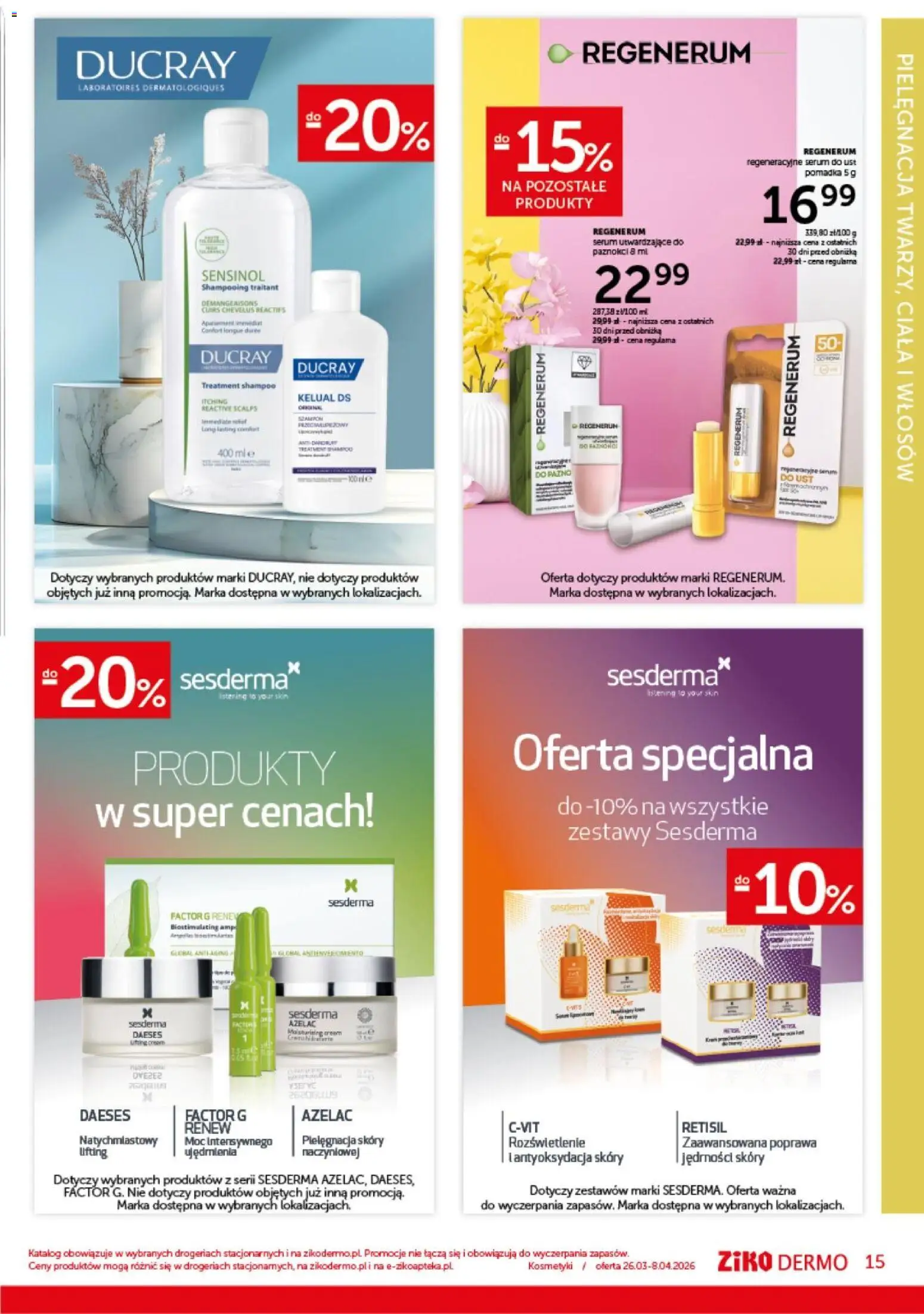 Ziko gazetka od 26.03.2026 | Strona: 15 | Produkty: Kosmetyki, Pomadka, Szampon