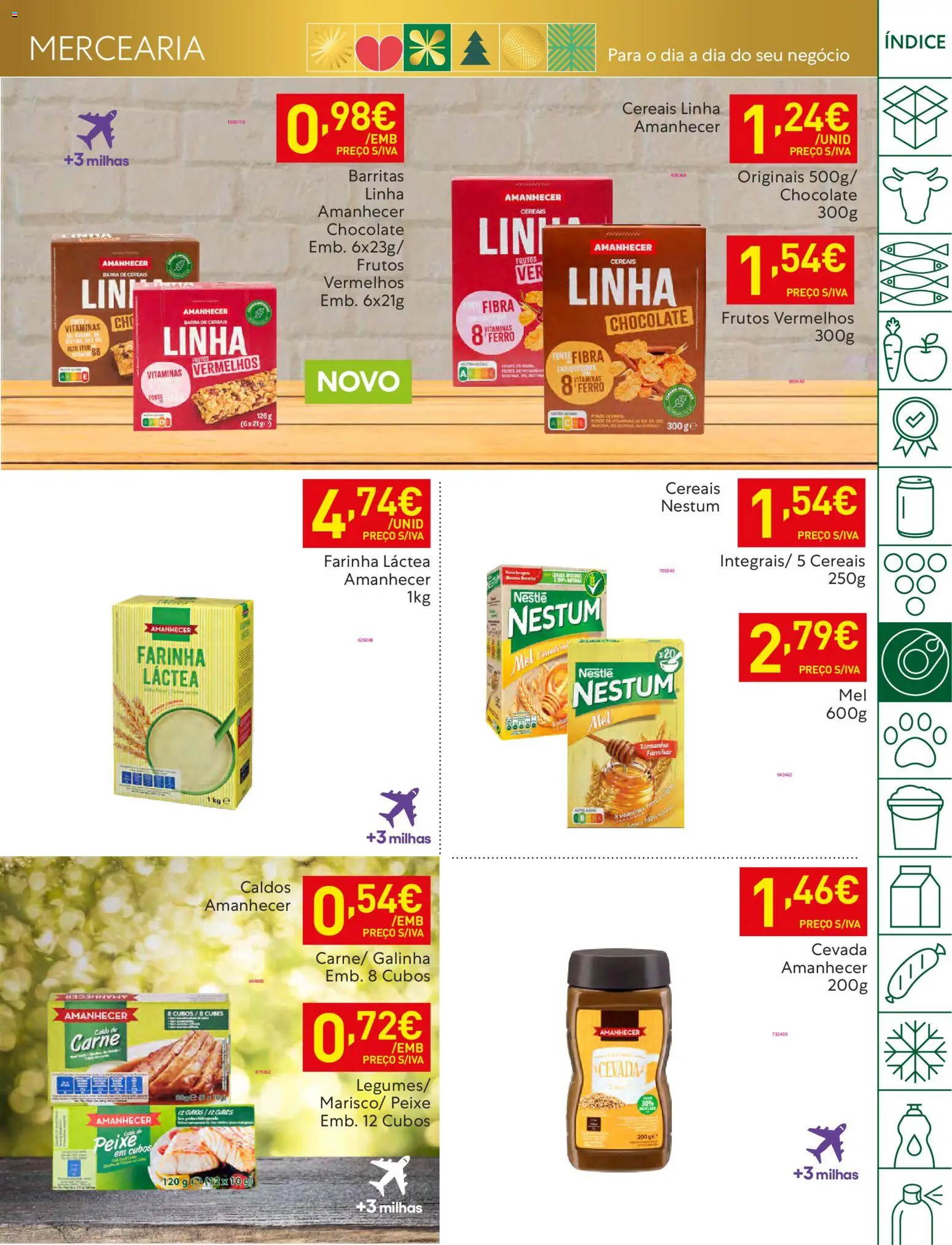 Recheio folheto │ válido de 23.12.2025 | Página: 35 | Produtos: Nestlé, Chocolate, Peixe, Mel