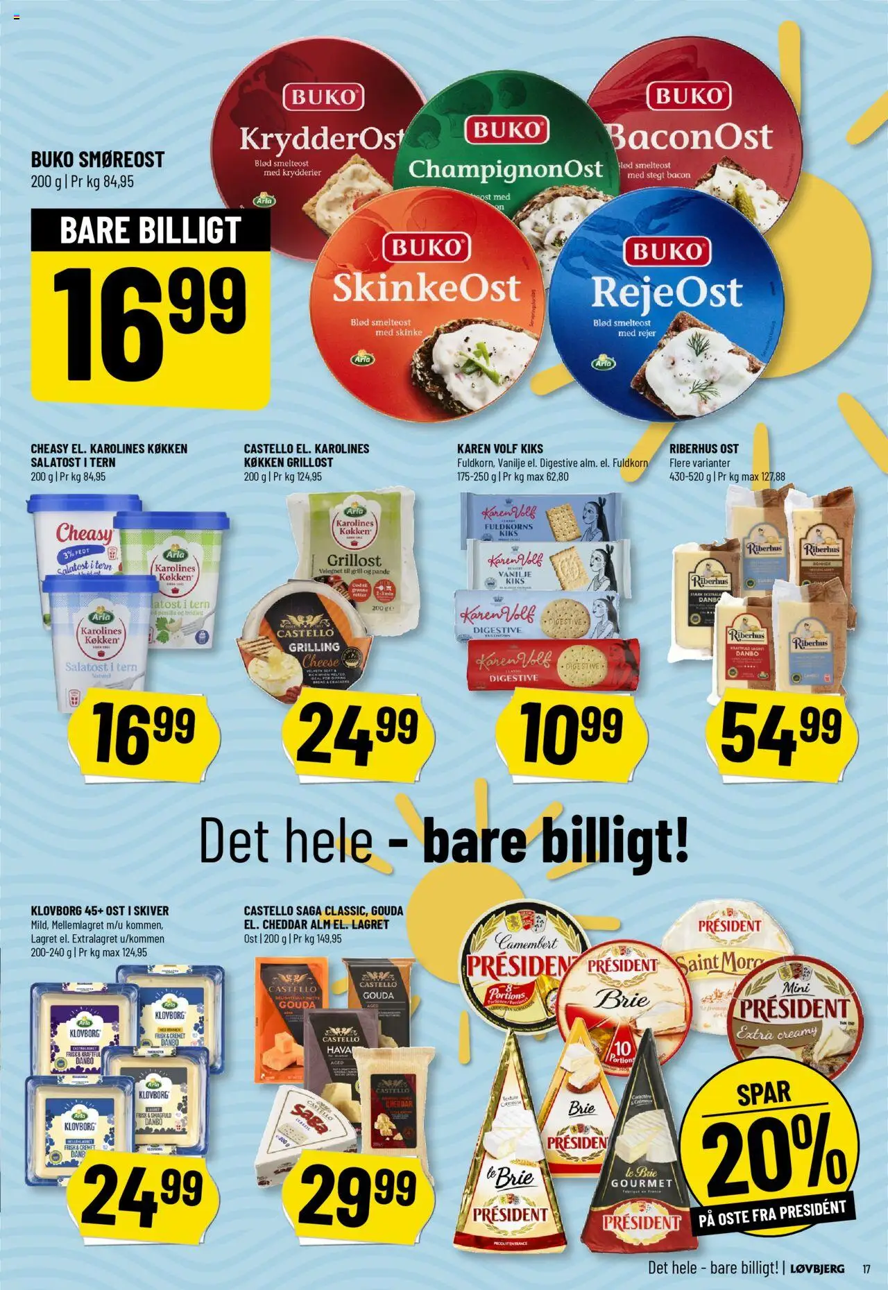 Løvbjerg Tilbudsavis gyldig fra 18.07.2025 | Side: 19 | Produkter: Hvidløg, Smøreost, Rejer, Persille