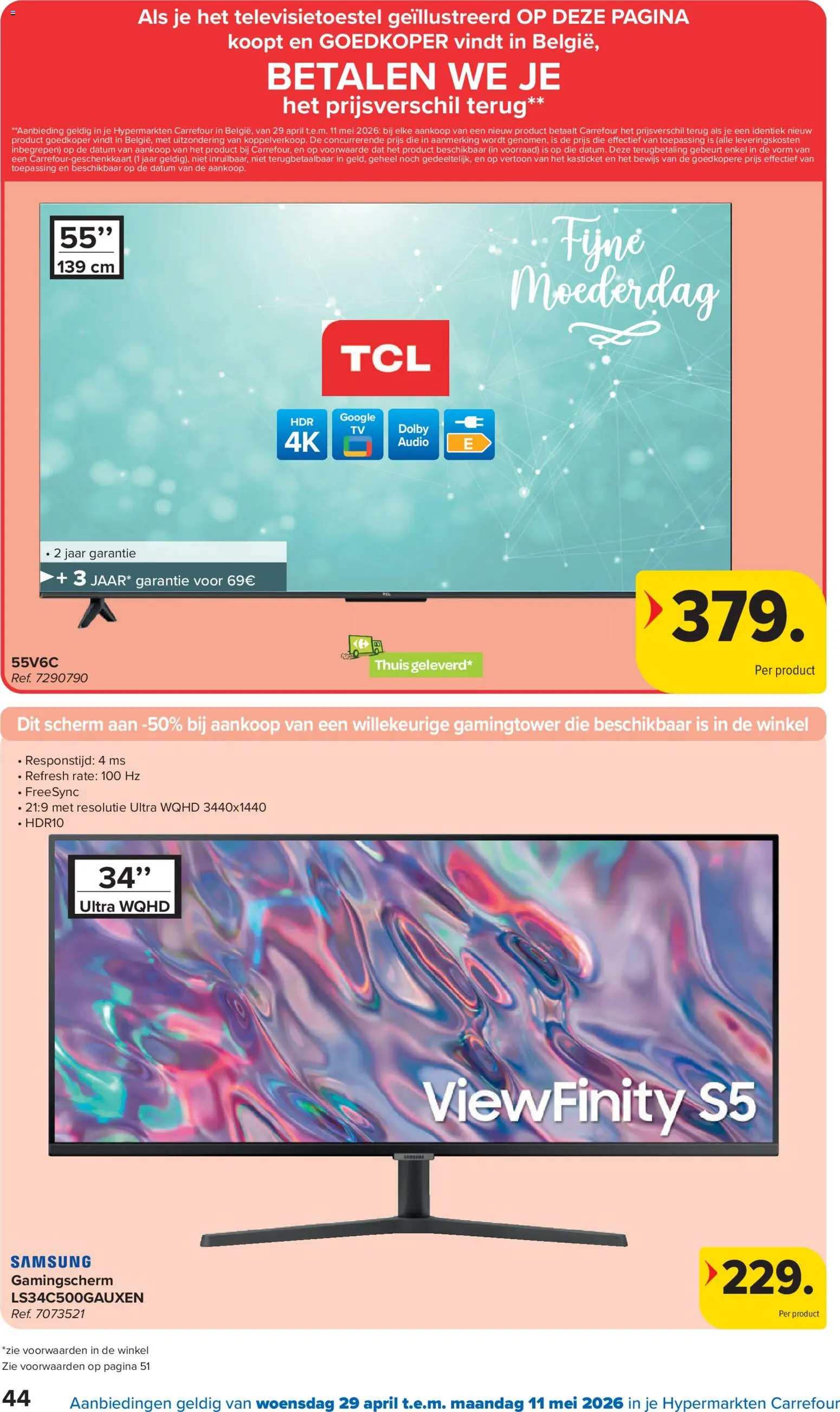 {H1} | Pagina: 44 | Producten: Audio, Scherm