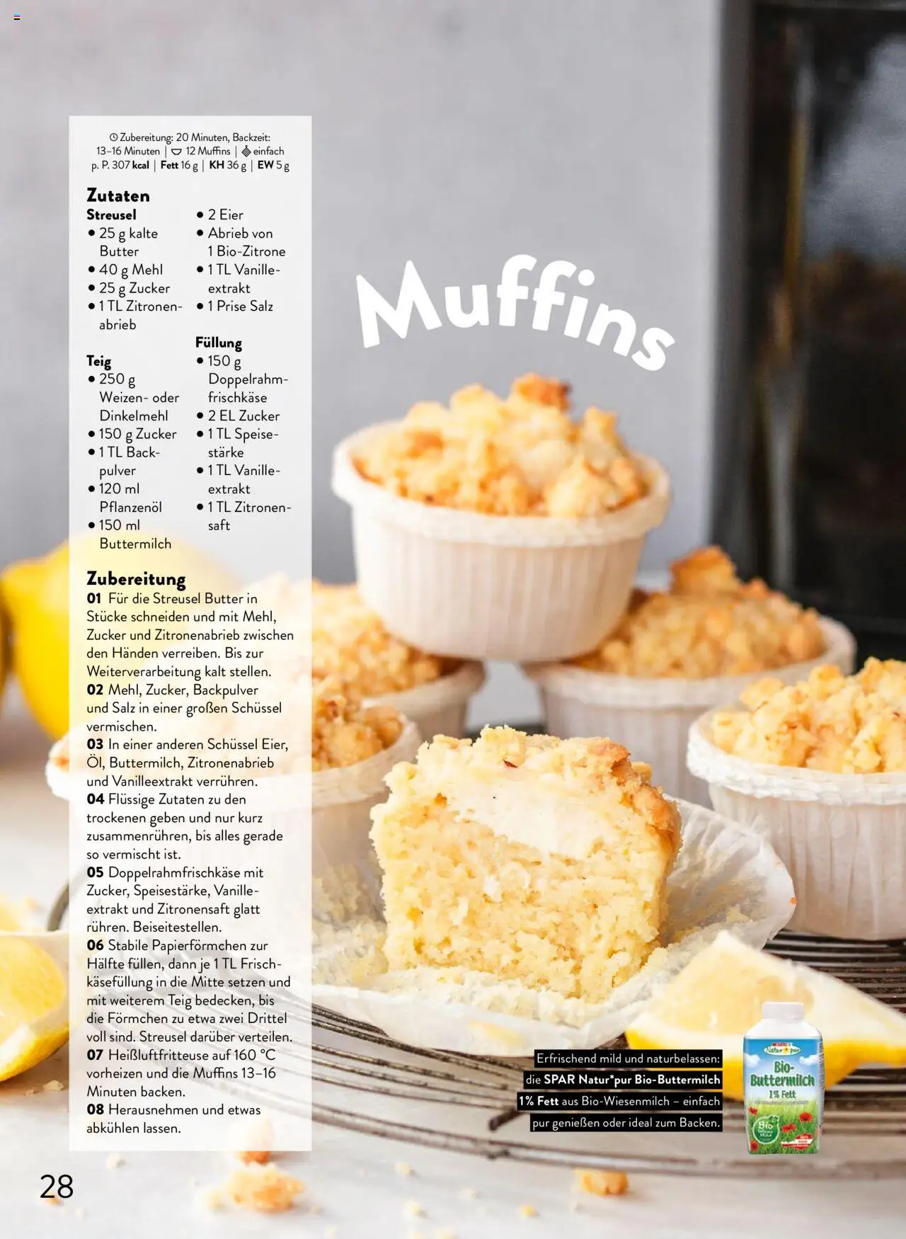 Spar Mahlzeit! Magazin gültig ab 01.09.2025 | Seite: 28 | Produkte: Salz, Zucker, Butter, Eier