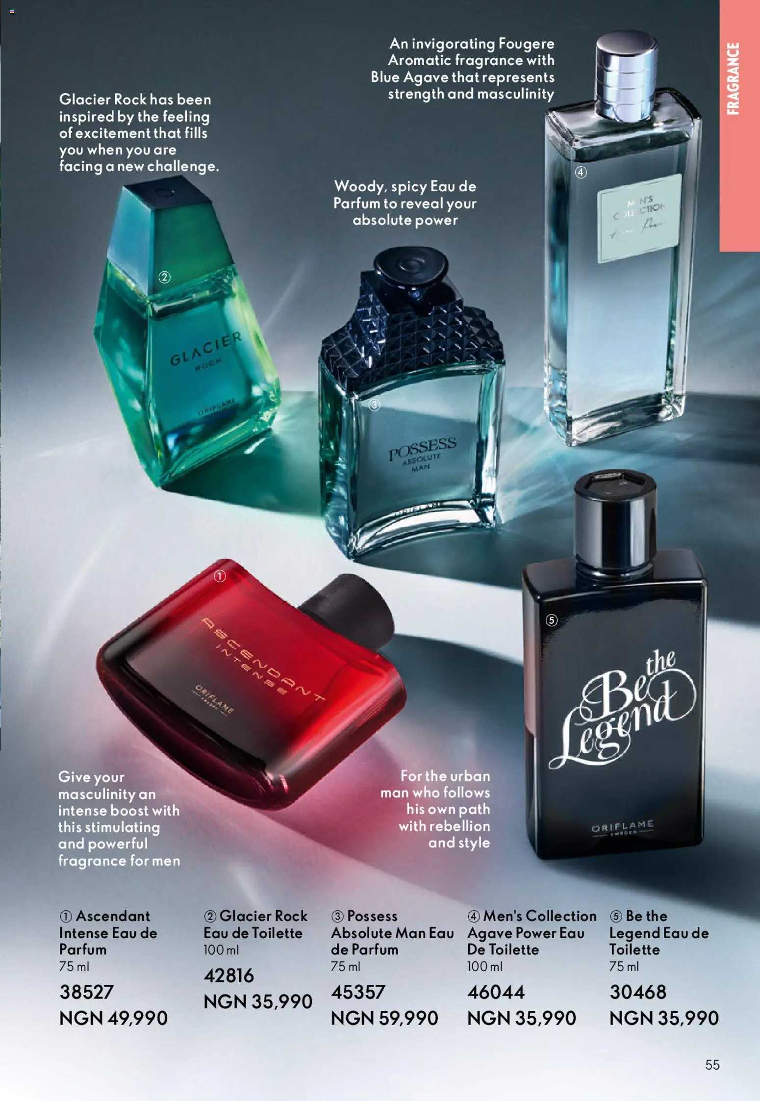 Oriflame - Catalogue 12/2025 valid from 01.12.2025 | Page: 55 | Products: Eau de toilette, Fragrance, Brčko