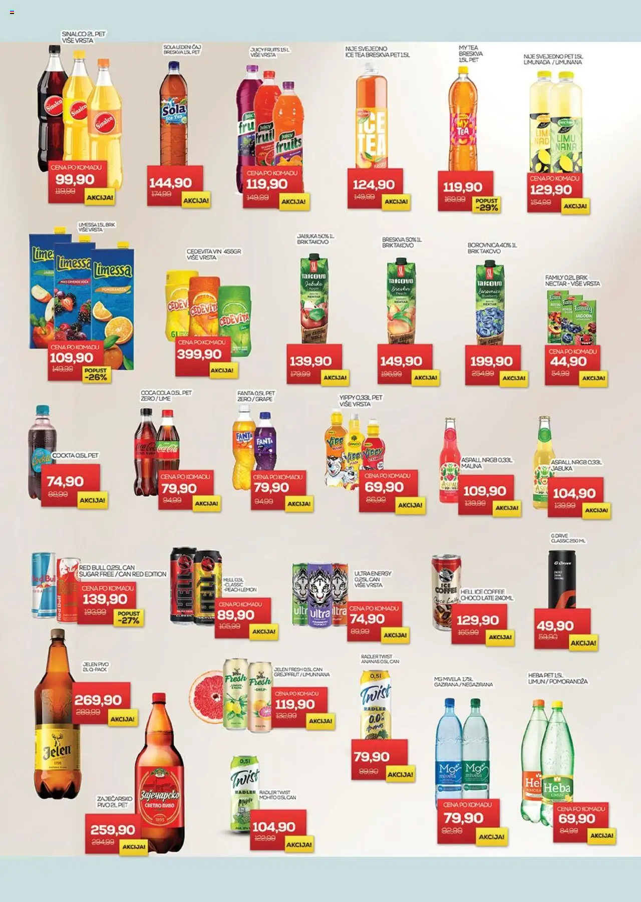 Medius katalog - važi od 26.08.2025 | Strana: 21 | Proizvode: Borovnica, Malina, Pivo, Breskva
