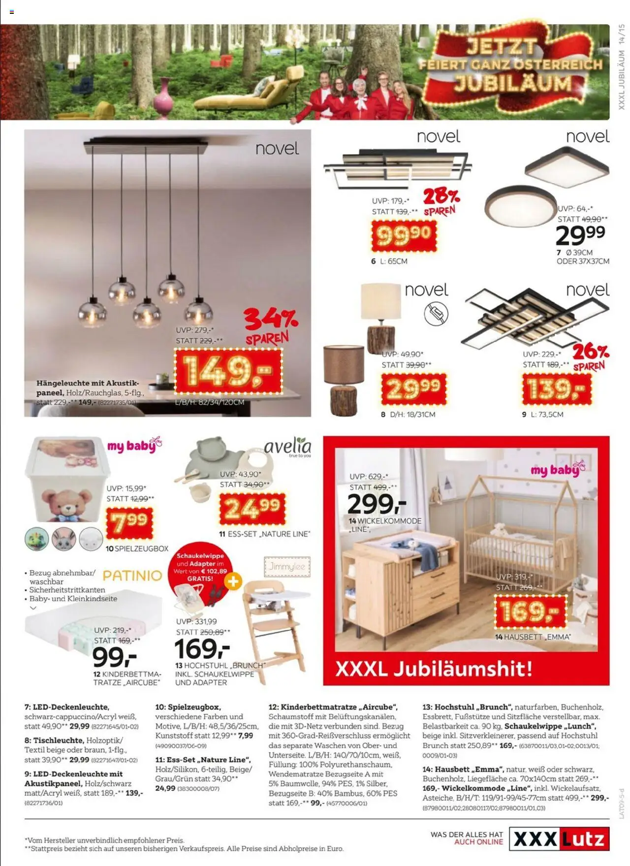 XXXLutz Jetzt Feiert Ganz Österreich Jubiläum gültig ab 16.09.2025 | Seite: 15 | Produkte: Adapter