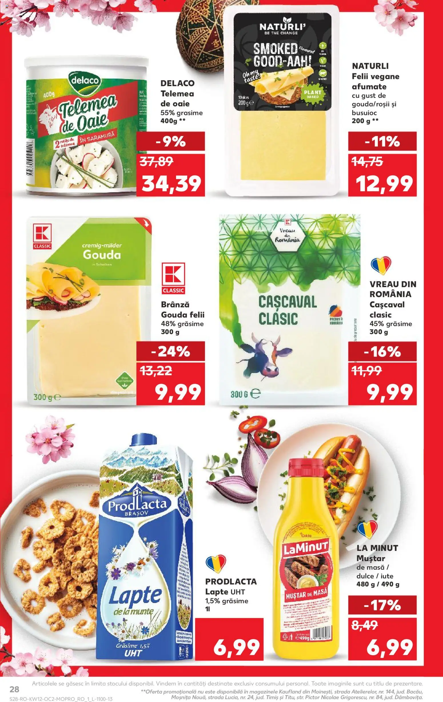 Kaufland RO akciós ujság - amely érvényes a következő dátumtól: 18.03.2026 | Oldal: 28
