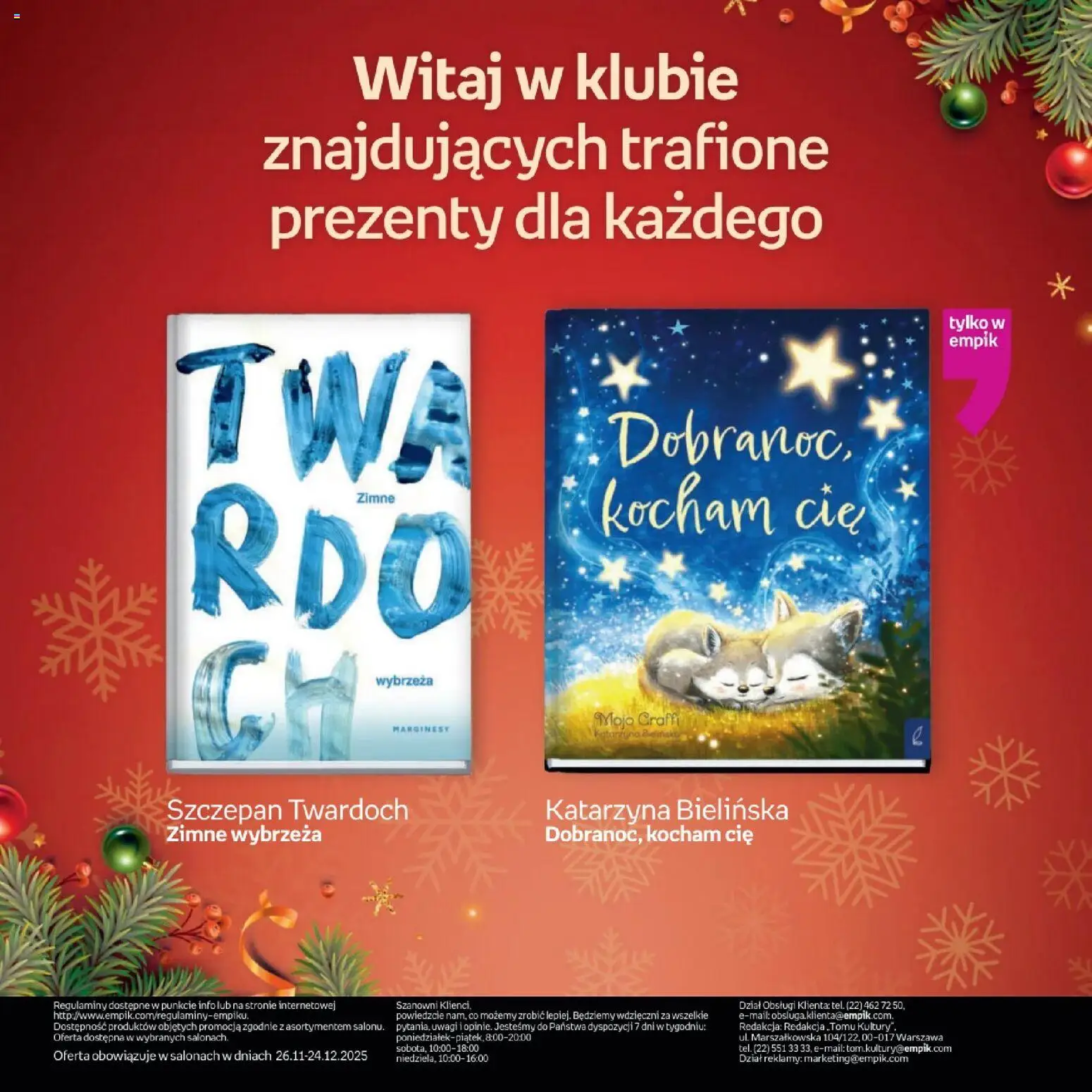 Empik promocje - Xmas Ksiazki od 26.11.2025 | Strona: 64