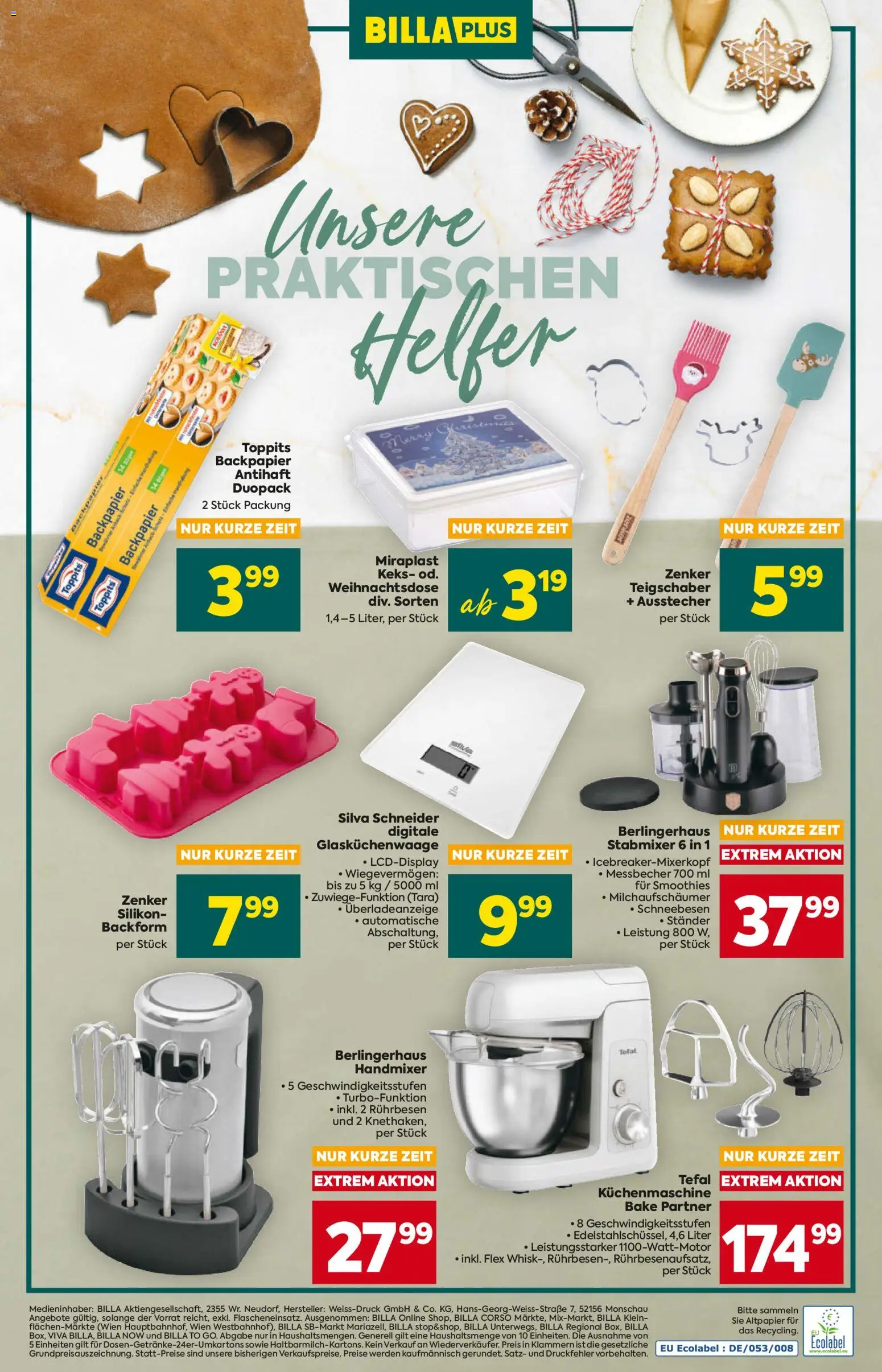 Billa Plus - Alles Rund Ums  Backen gültig ab 23.10.2025 | Seite: 20 | Produkte: Rührbesen