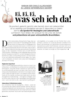 Müller Lifestyle ab 12.03.2026 gültig | Seite: 66 | Produkte: Eier, Tisch, Küche, Eierkocher