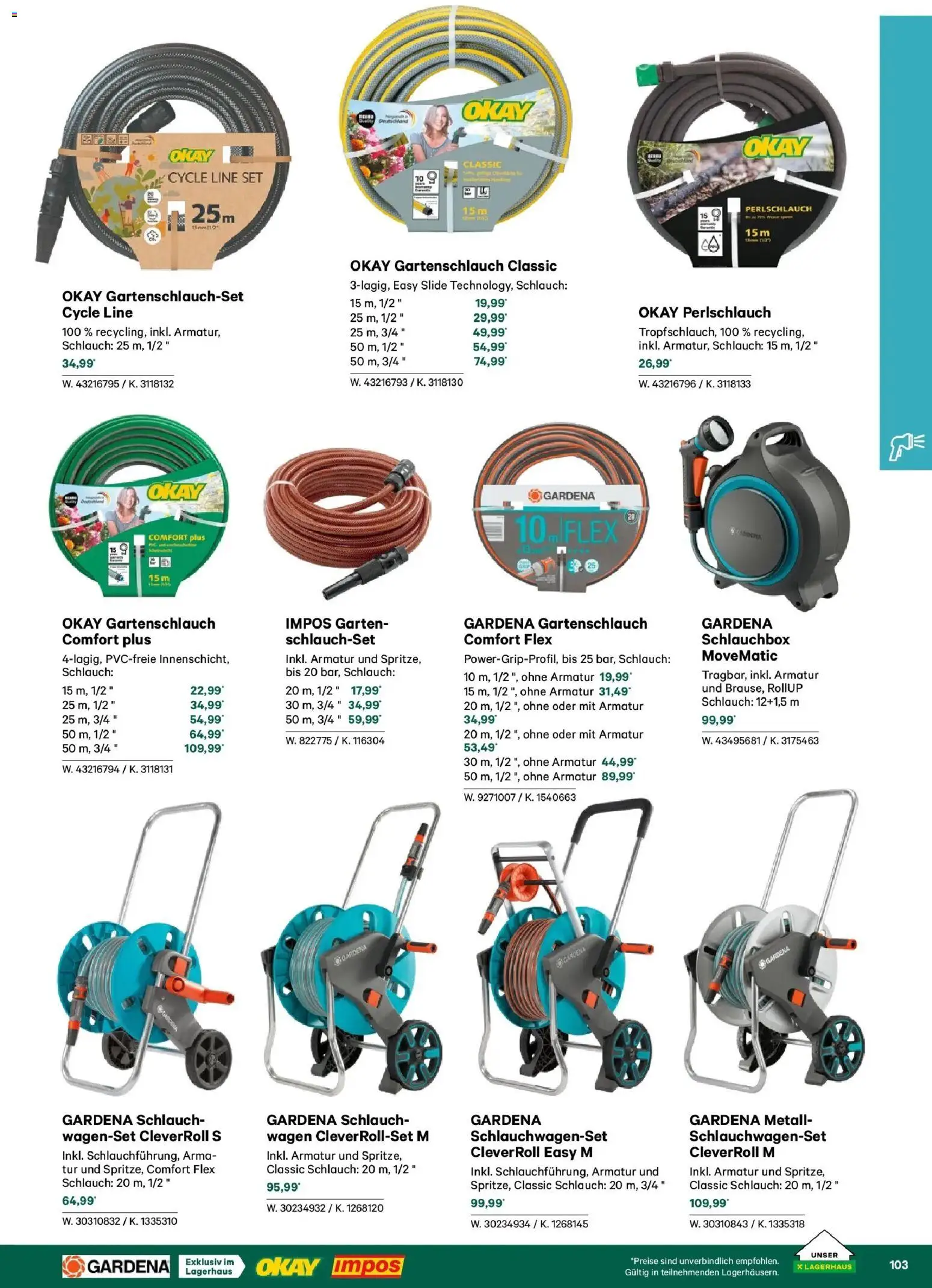 Lagerhaus Garten & Freizeit Katalog 2026 gültig ab 01.03.2026 | Seite: 103