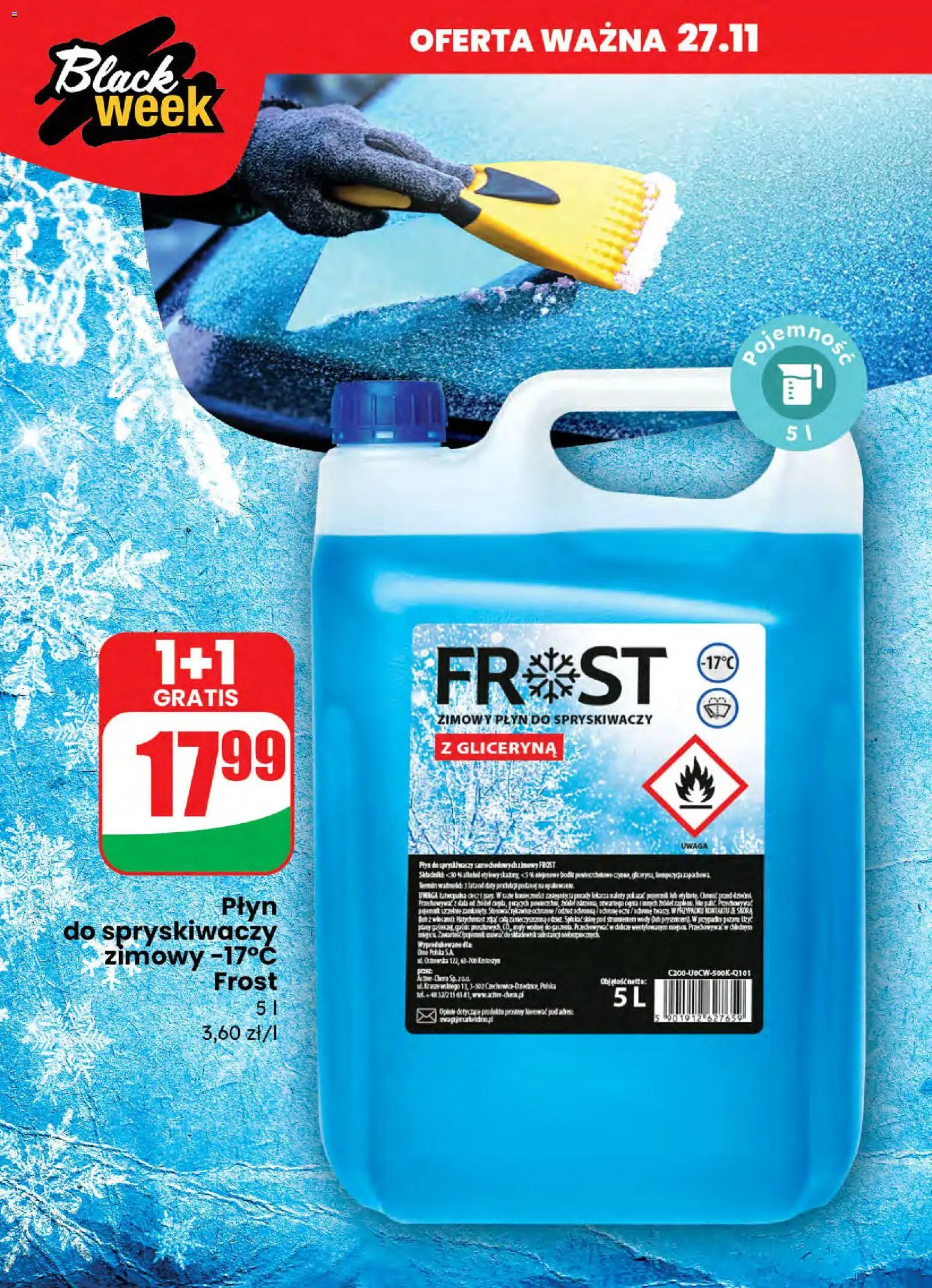 Dino Black Friday od 26.11.2025 | Strona: 8 | Produkty: Płyn do spryskiwaczy zimowy, Płyn do spryskiwaczy