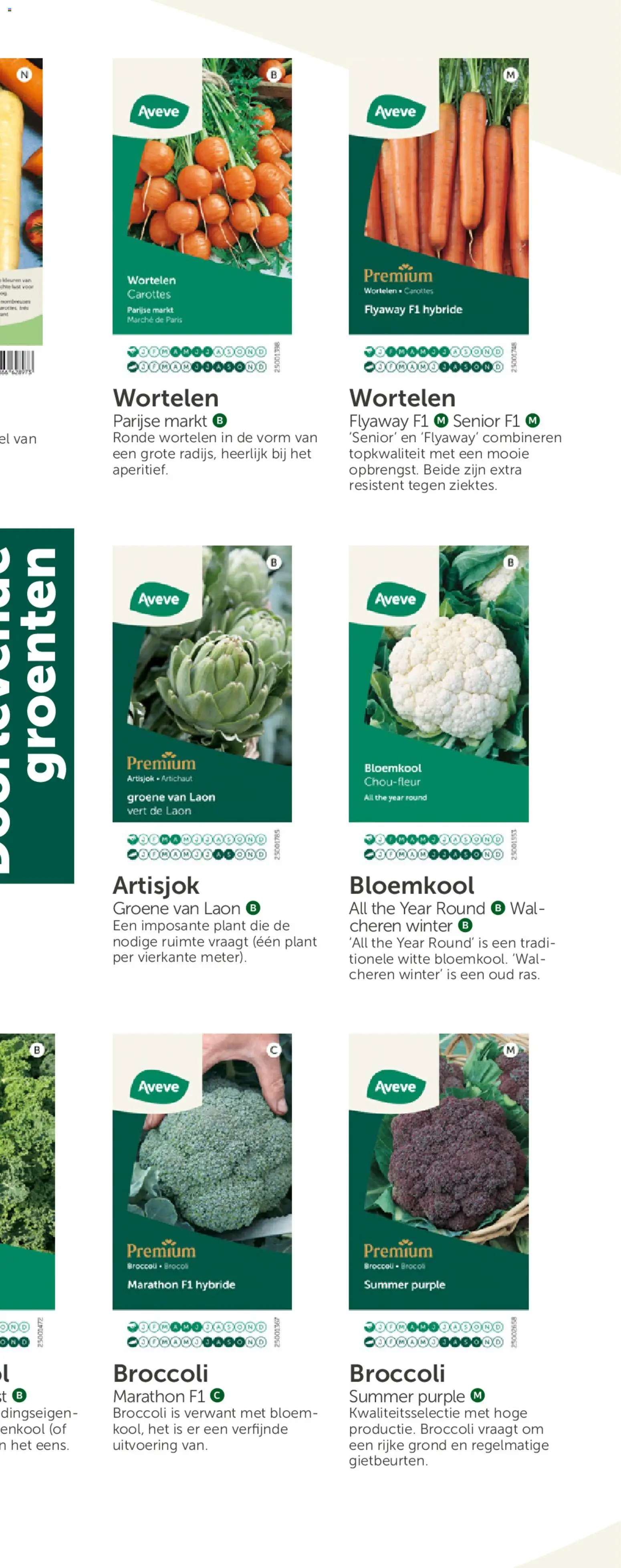 {H1} | Pagina: 27 | Producten: Groenten, Wortelen, Artisjok, Broccoli