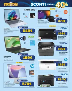 Anteprima del volantino Volantino Euronics	 valido a partire dal 22.01.2026 | Pagina: 21 | Prodotti: Monitor, Tastiera, Toner, Stampa